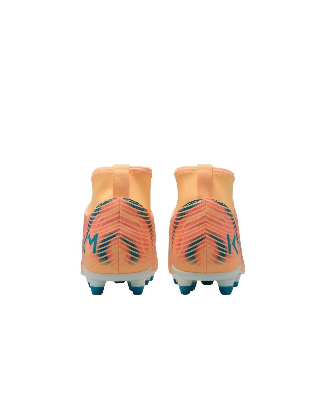 Nike Jr. Mercurial Superfly 10 Club MG Grade School Kids' "Melon Tint/Igloo/Turquoise" Soccer Cleat
