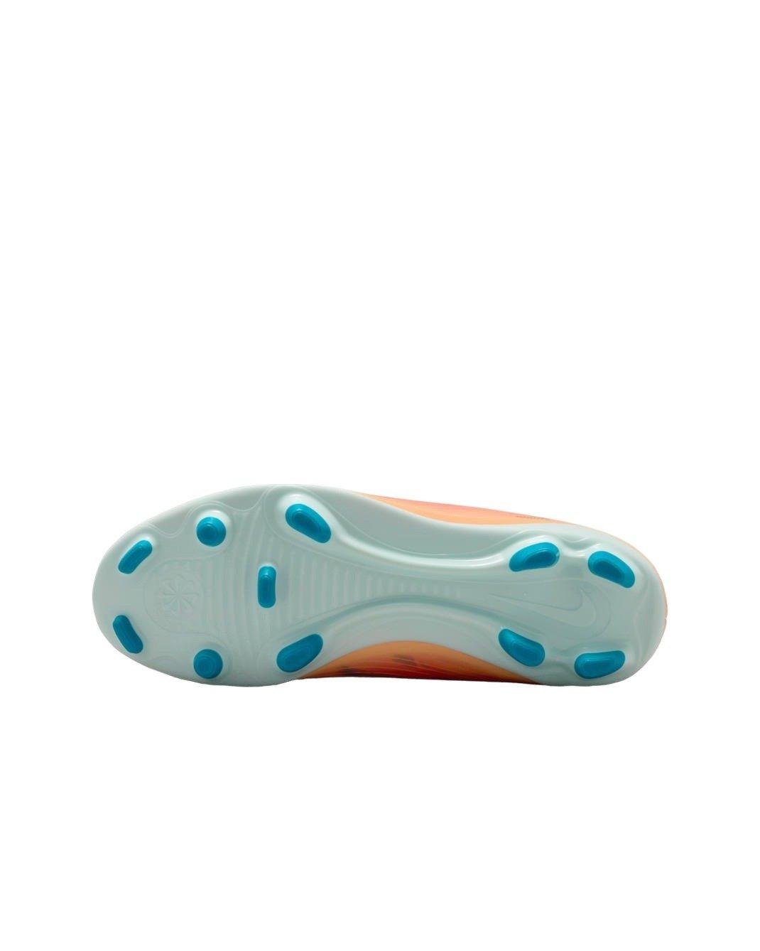 Nike Jr. Mercurial Superfly 10 Club MG Grade School Kids' "Melon Tint/Igloo/Turquoise" Soccer Cleat