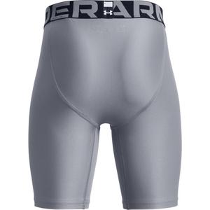 Under Armour Big Boys' HeatGear Armour Shorts - Silver/Black