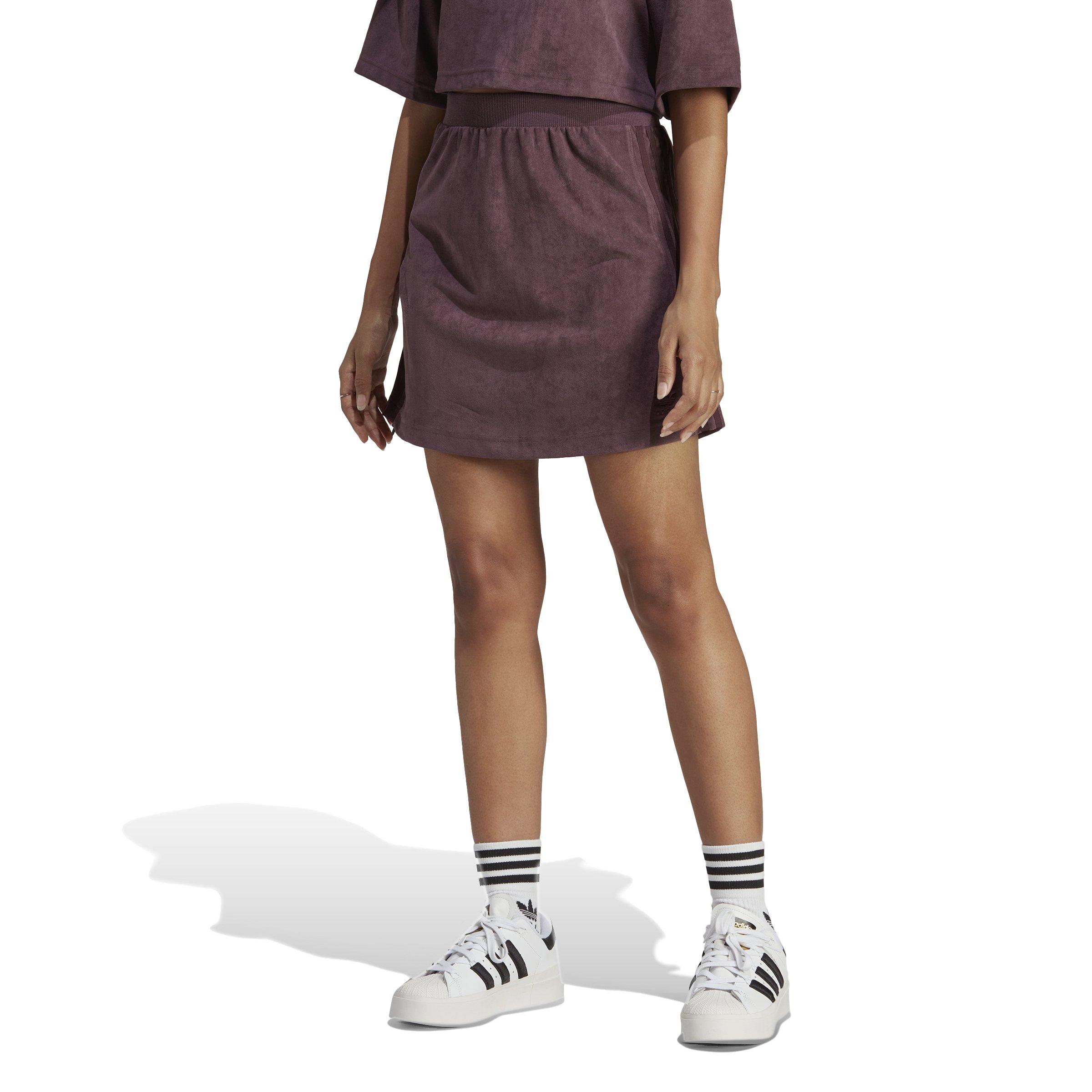 Hibbett Classics Women\'s Suede | City Gear Skirt-Purple Originals adidas - Adicolor