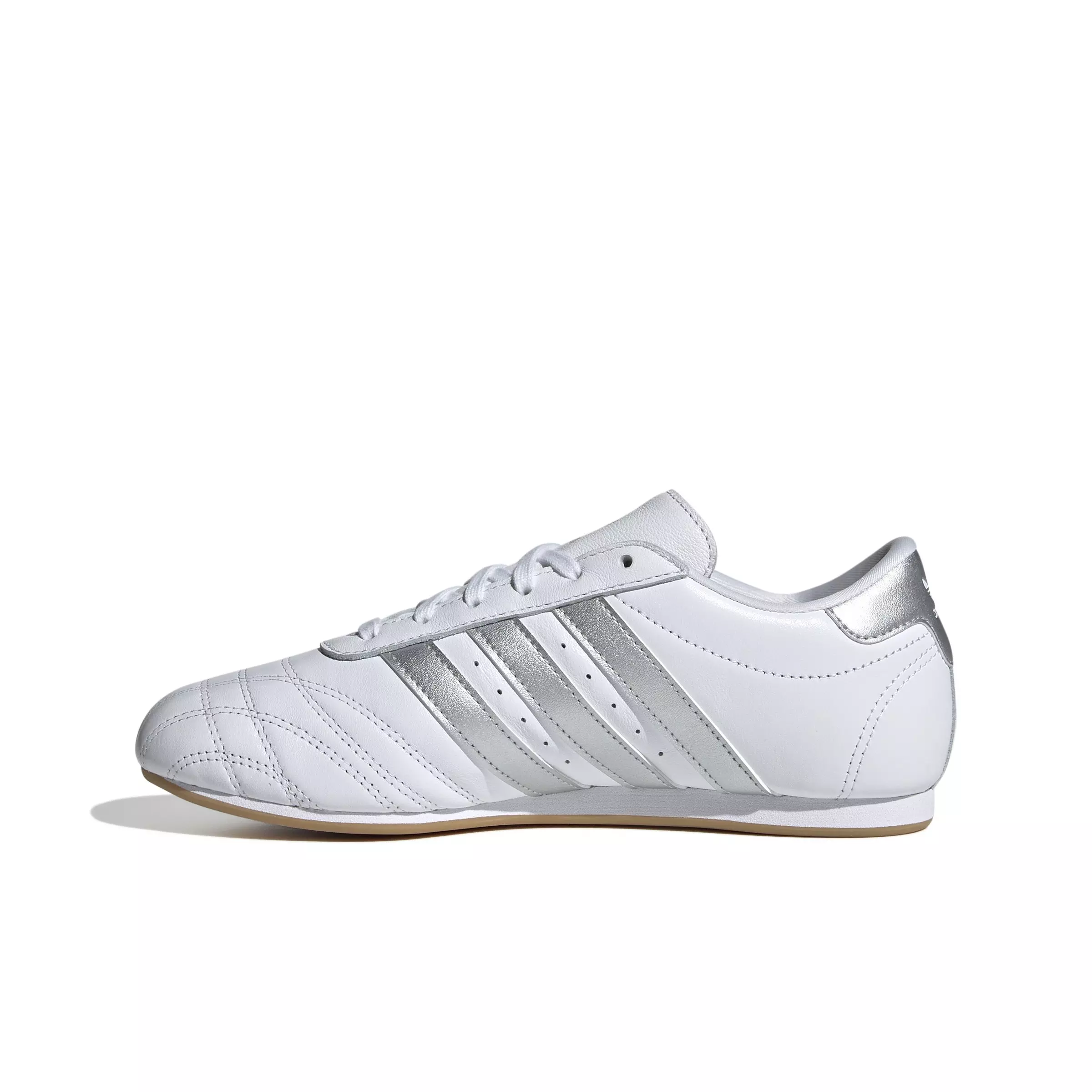 adidas Originals Taekwondo Lace "Ftwr White/Silver Metallic/Gum 3" Women's Shoe - WHITE/SILVER/GUM