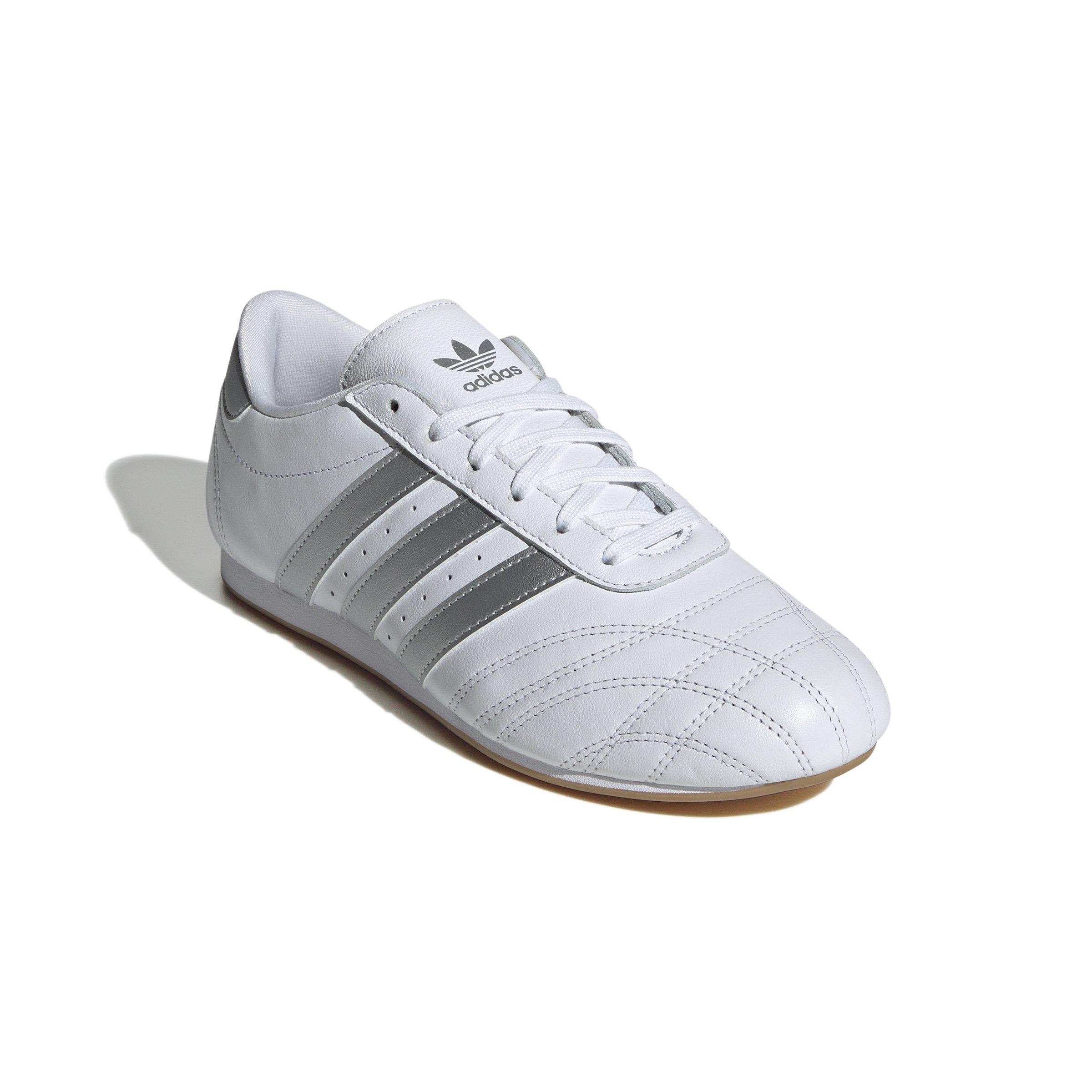 adidas Originals Taekwondo Lace "Ftwr White/Silver Metallic/Gum 3" Women's Shoe - WHITE/SILVER/GUM Thumbnail View 3