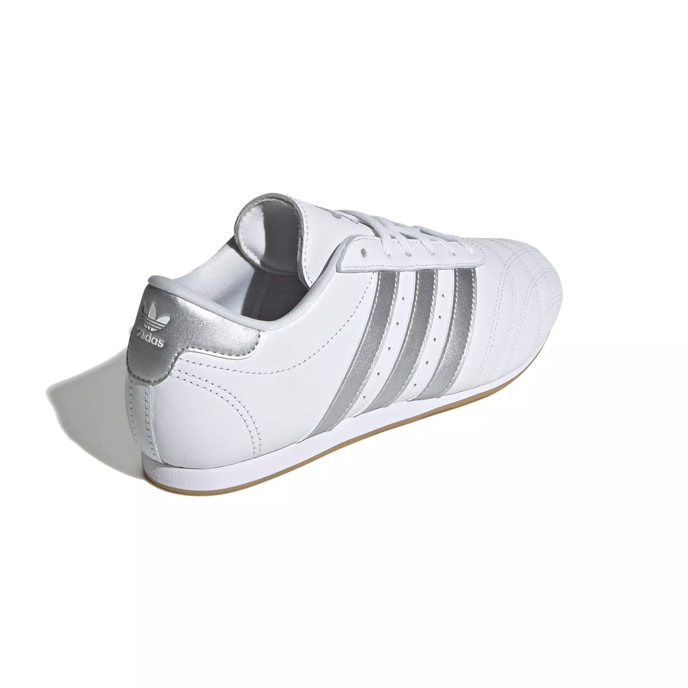 adidas Originals Taekwondo Lace "Ftwr White/Silver Metallic/Gum 3" Women's Shoe - WHITE/SILVER/GUM