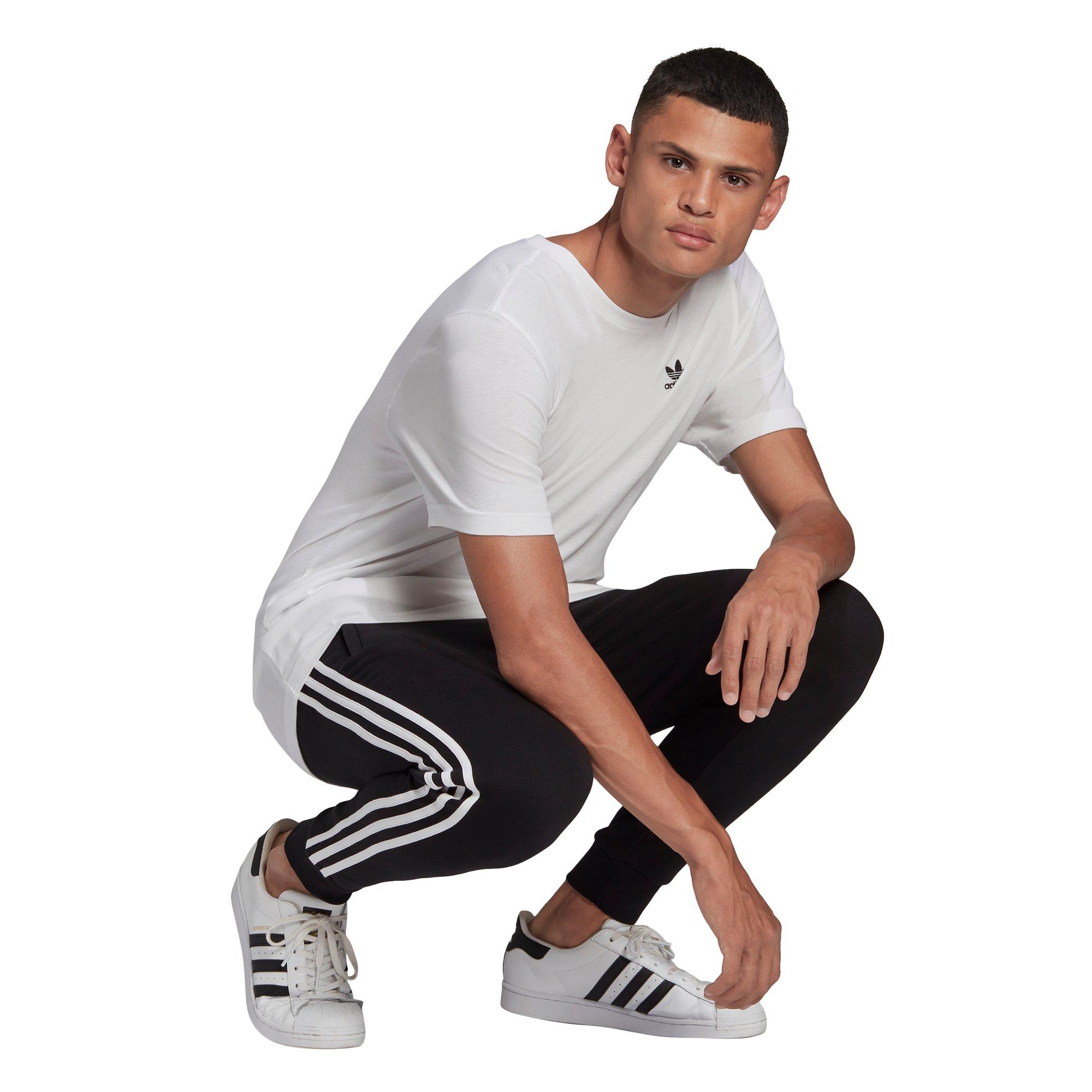 Men\'s adidas Black Pants Originals Classics | City Hibbett Gear Adicolor 3-Stripes -
