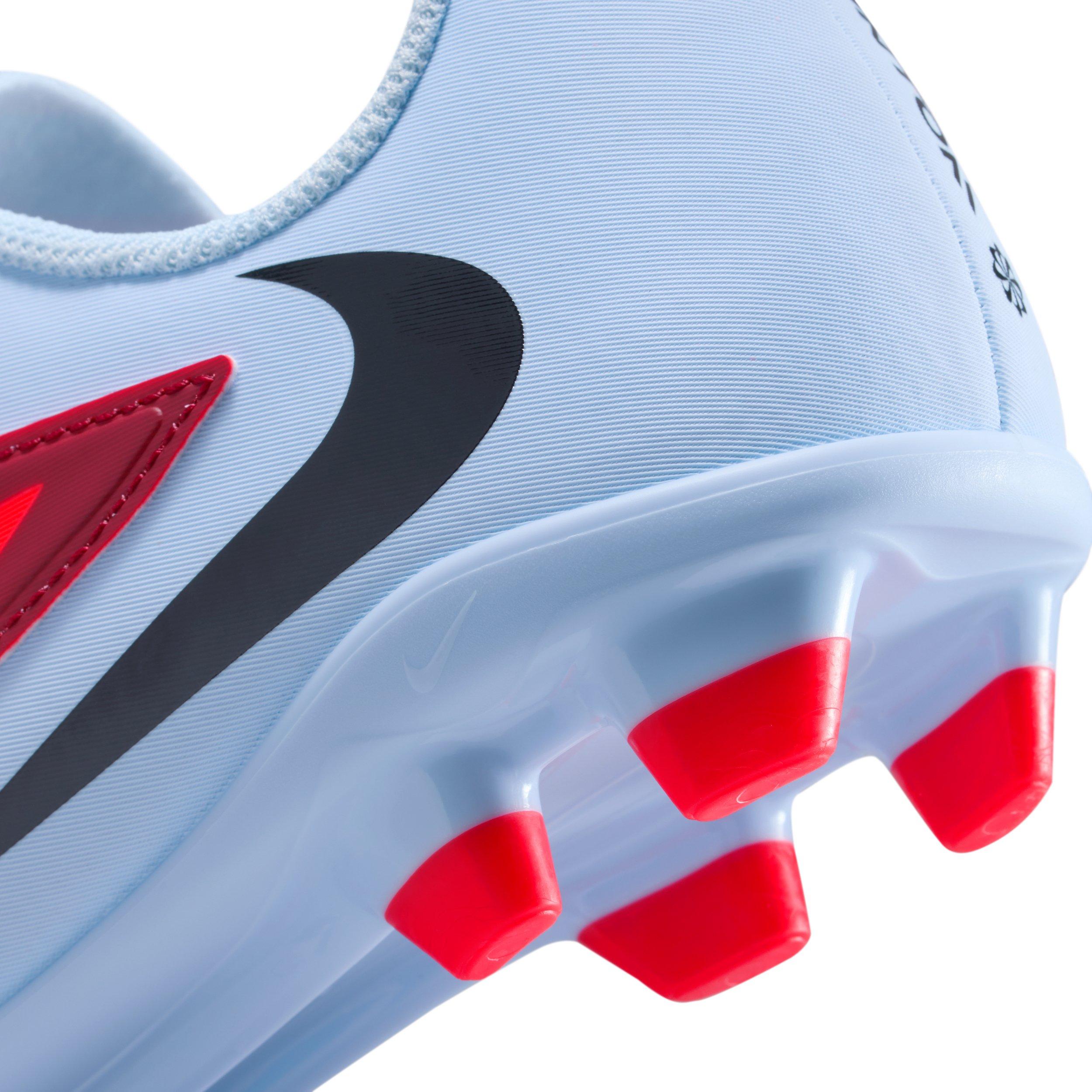 Nike Jr. Phantom 6 Low Club MG "Royal Tint/Black/Bright Crimson" Grade School Kids' Soccer Cleat - ROYAL/BLACK/CRIMSON Thumbnail View 8