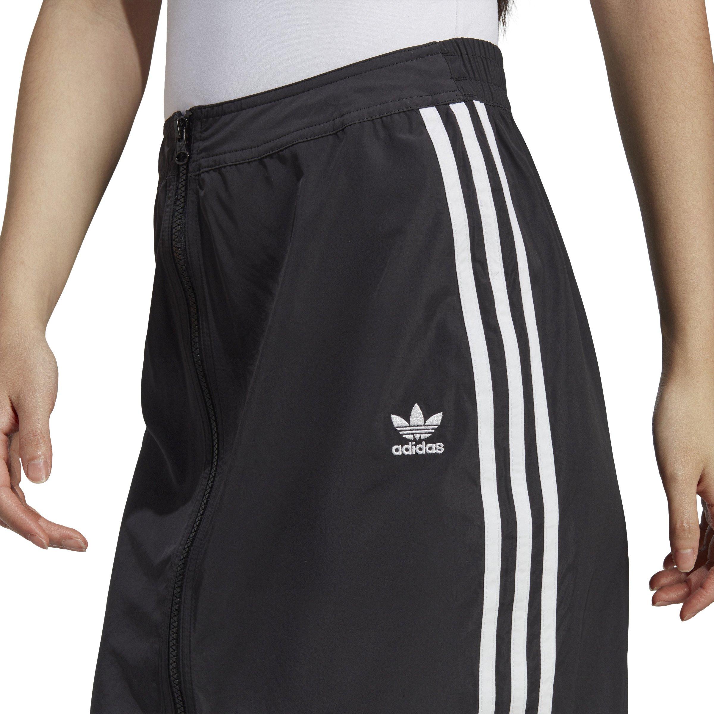 adidas Originals Women's Adicolor Classics Long Track Skirt-Black - BLACK Thumbnail View 3