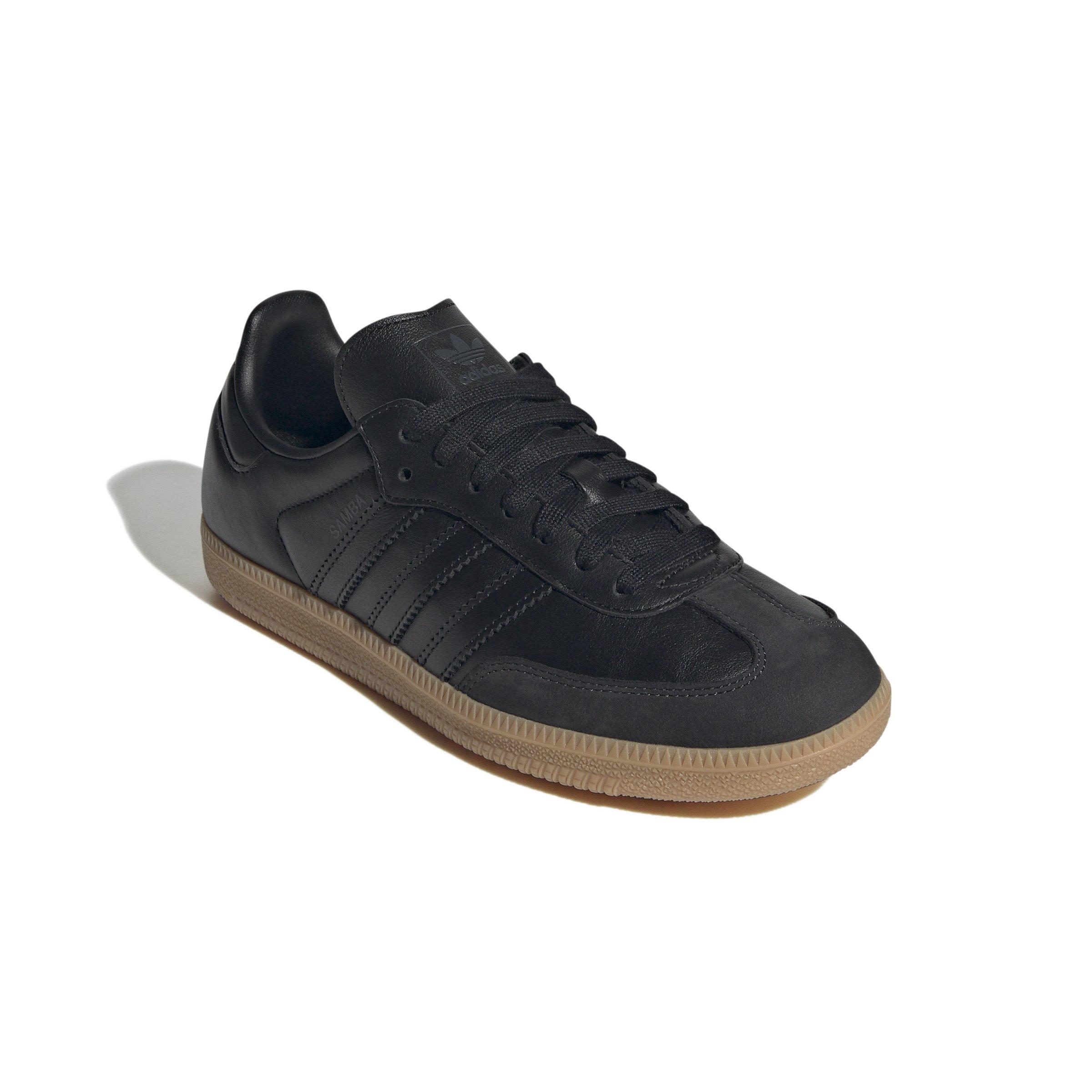 adidas Originals Samba OG "Core Black/Core Black/Carbon" Women's Shoe - BLACK/BLACK/CARBON Thumbnail View 3
