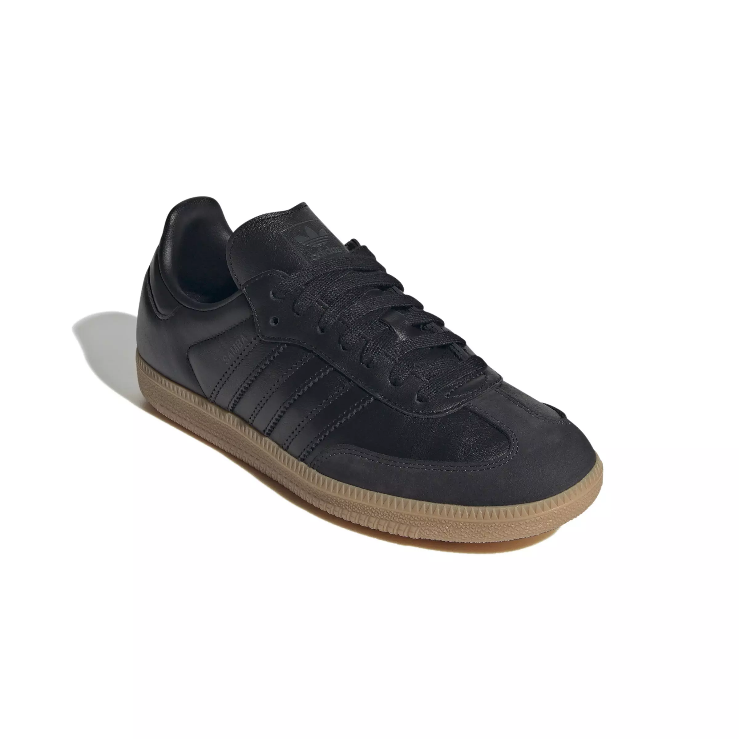 adidas Originals Samba OG "Core Black/Core Black/Carbon" Women's Shoe - BLACK/BLACK/CARBON