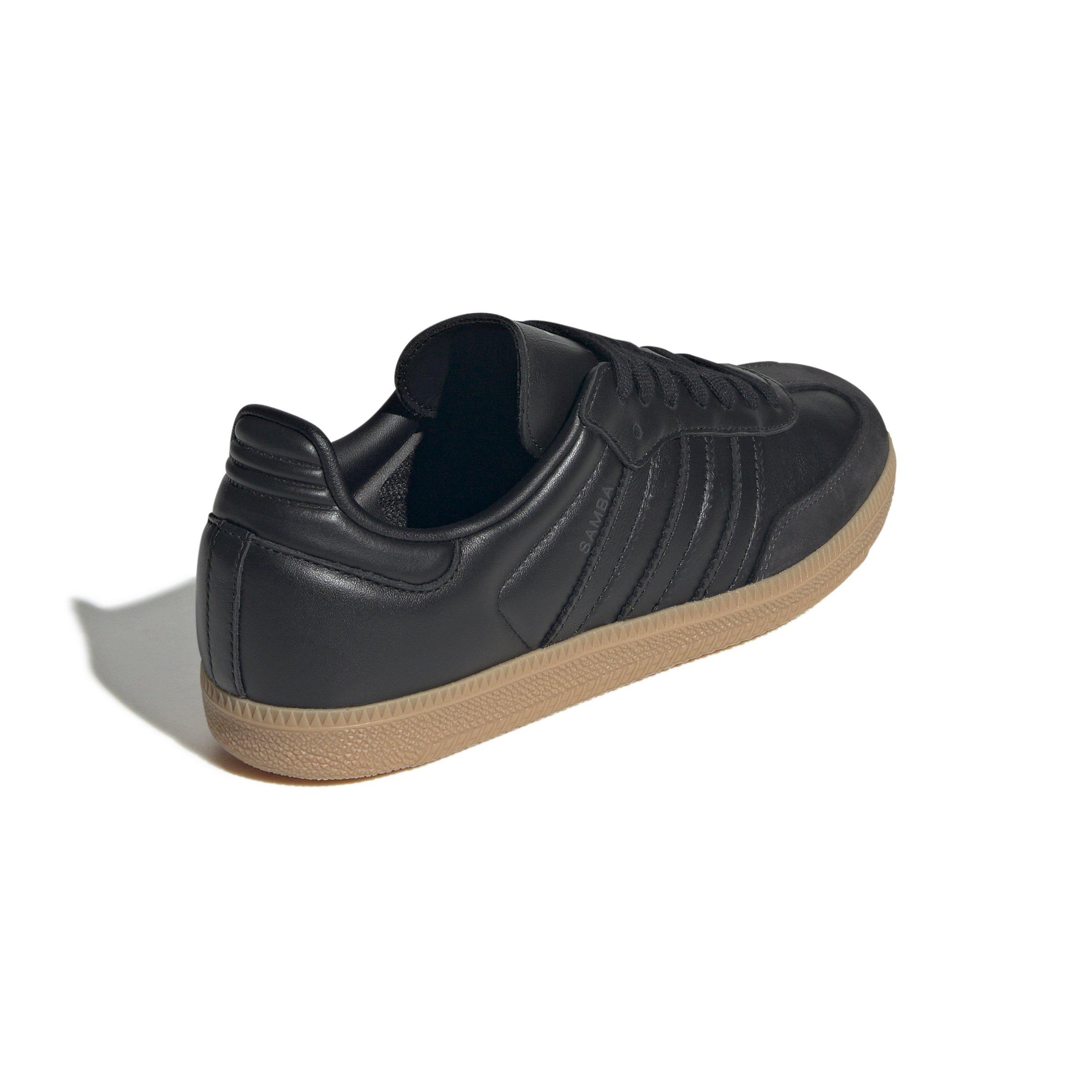 adidas Originals Samba OG "Core Black/Core Black/Carbon" Women's Shoe - BLACK/BLACK/CARBON Thumbnail View 4