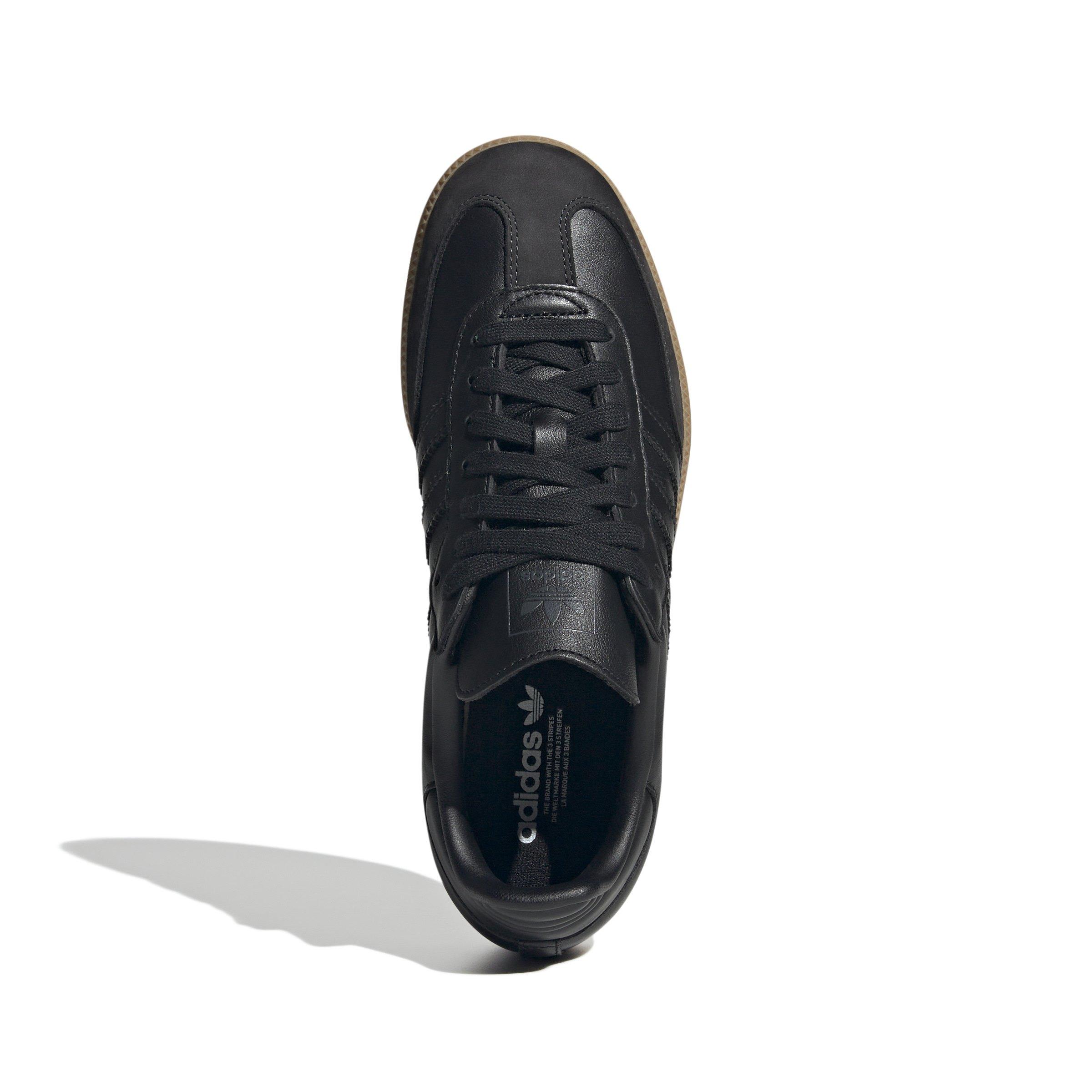 adidas Originals Samba OG "Core Black/Core Black/Carbon" Women's Shoe - BLACK/BLACK/CARBON Thumbnail View 5