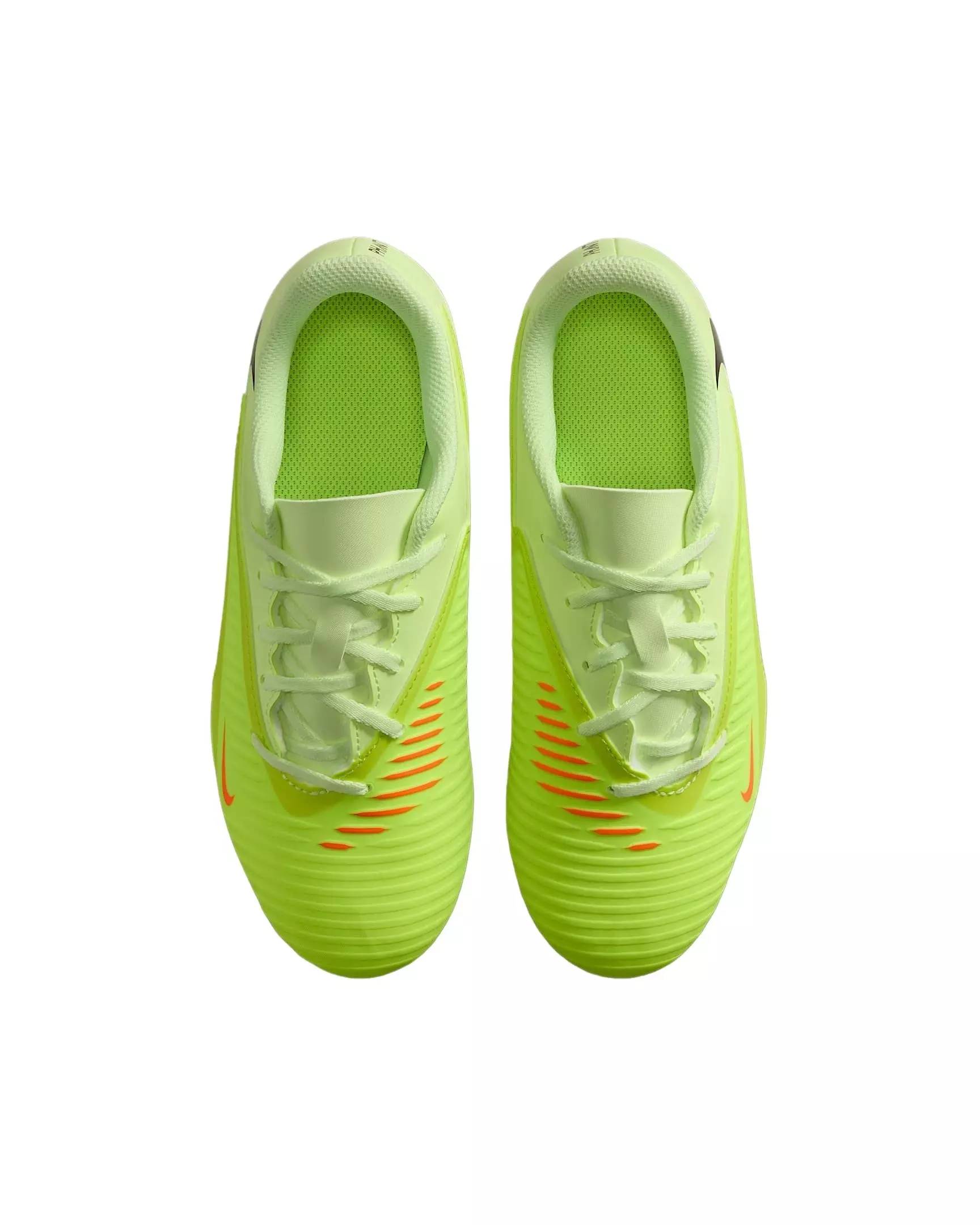 Nike Jr. Phantom 6 Low Club MG "Hyper Crimson/Limelight/Black" Grade School Kids' Soccer Cleat - CRIMSON/LIMELIGHT/BLACK