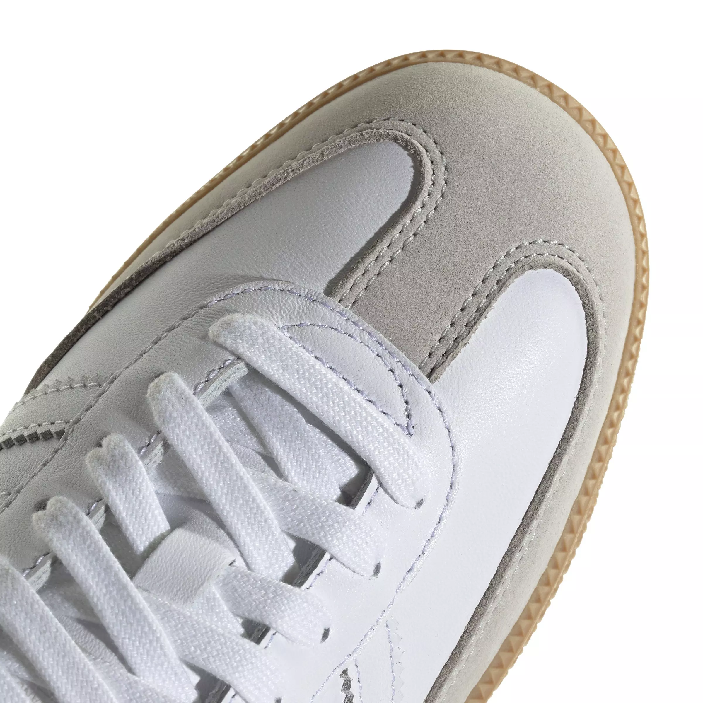 adidas Originals Samba OG "Ftwr White/Ftwr White/Grey One" Women's Shoe - WHITE/WHITE/GREY