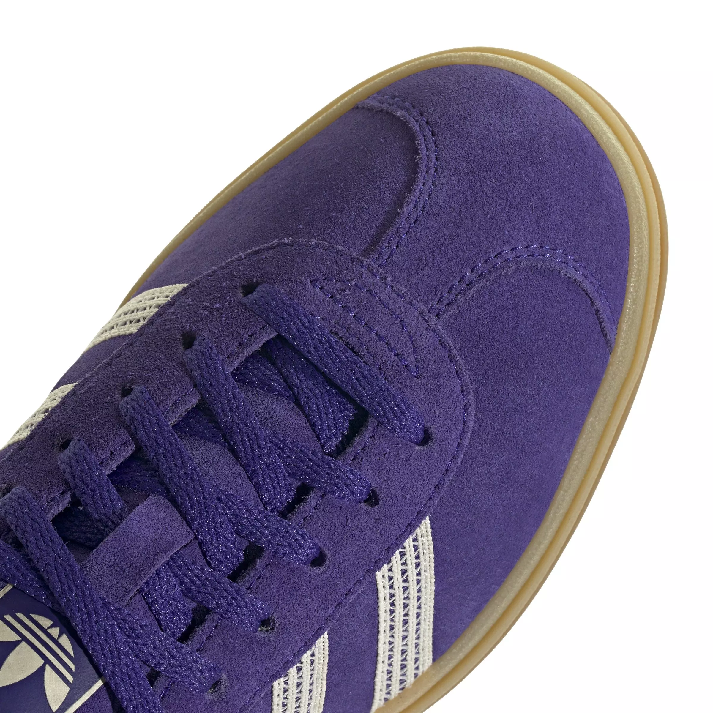 adidas Originals Gazelle Bold "Collegiate Purple/Wonder White/Gold Metallic" Women's Shoe - PURPLE/WHITE/GOLD