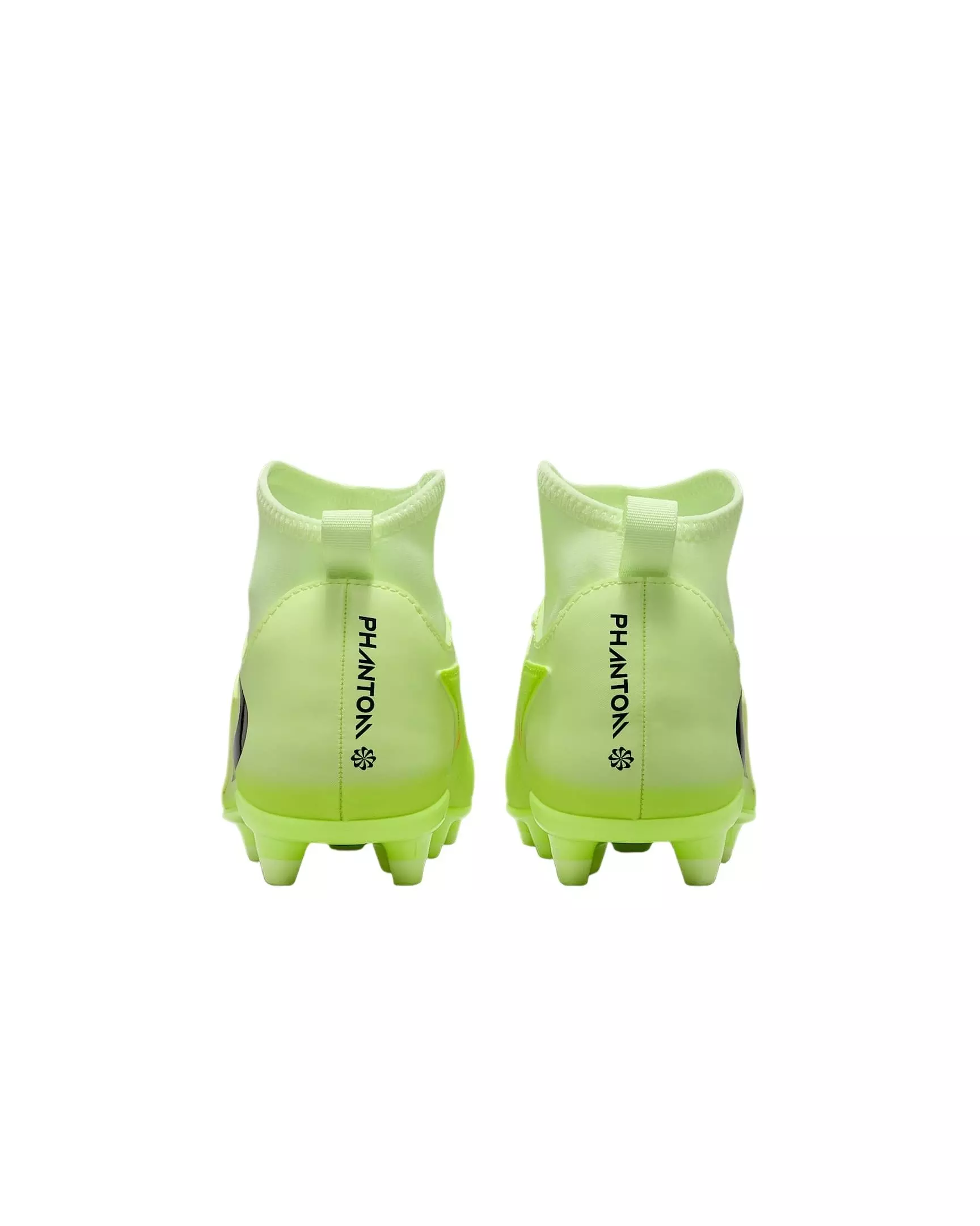 Nike Jr. Phantom 6 High Club MG "Hyper Crimson/Life Lime/Black" Grade School Kids' Soccer Cleat - CRIMSON/LIME/BLACK