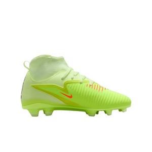 Nike Jr. Phantom 6 High Club MG "Hyper Crimson/Life Lime/Black" Grade School Kids' Soccer Cleat