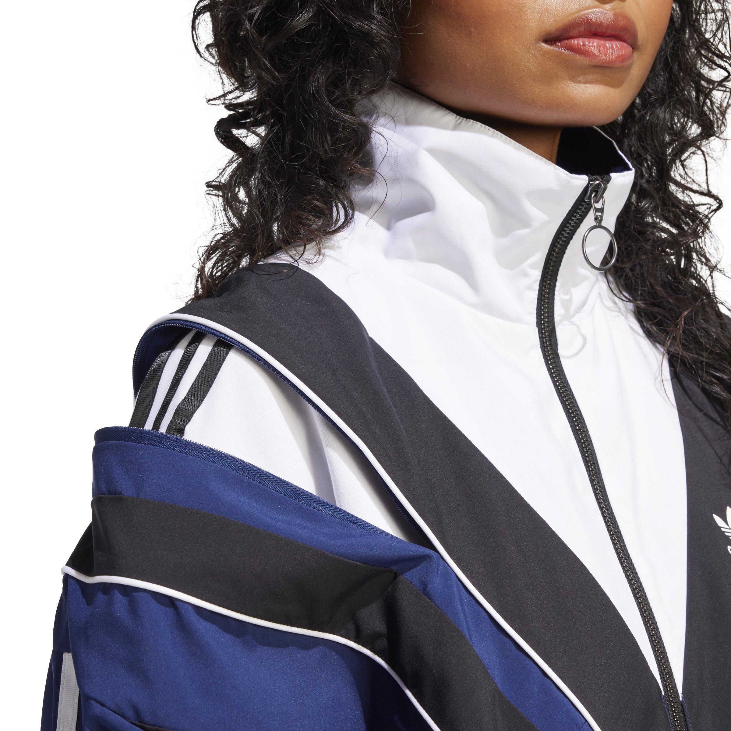 adidas Originals Women's Rasant Cut Line Track Top -Blue