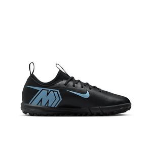 Nike Jr. Mercurial Vapor 16 Academy Turf "Black/Ice Blue" Grade School Kids' Soccer Shoe
