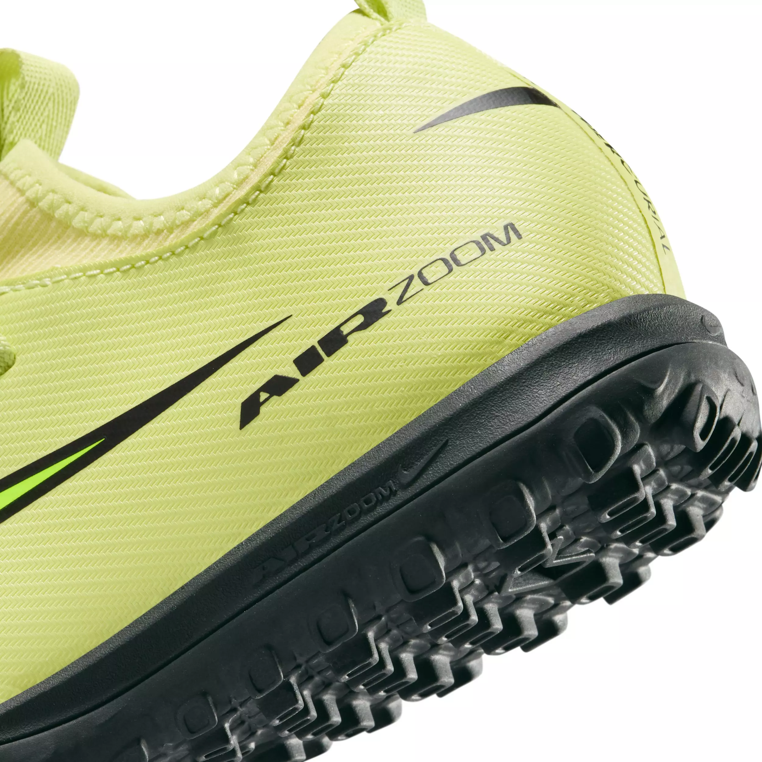 Nike Jr. Mercurial Vapor 16 Academy Turf "Limelight/Crimson/Volt" Grade School Kids' Soccer Shoe - LIMELIGHT/CRIMSON/VOLT