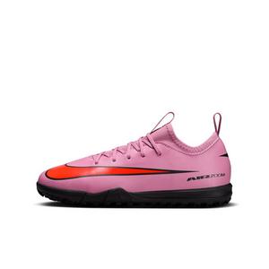 Nike Jr. Mercurial Vapor 16 Academy Turf "Flamingo/Crimson/Black" Grade School Kids' Soccer Shoe