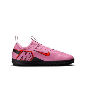 Nike Jr. Mercurial Vapor 16 Academy Turf "Flamingo/Crimson/Black" Grade School Kids' Soccer Shoe