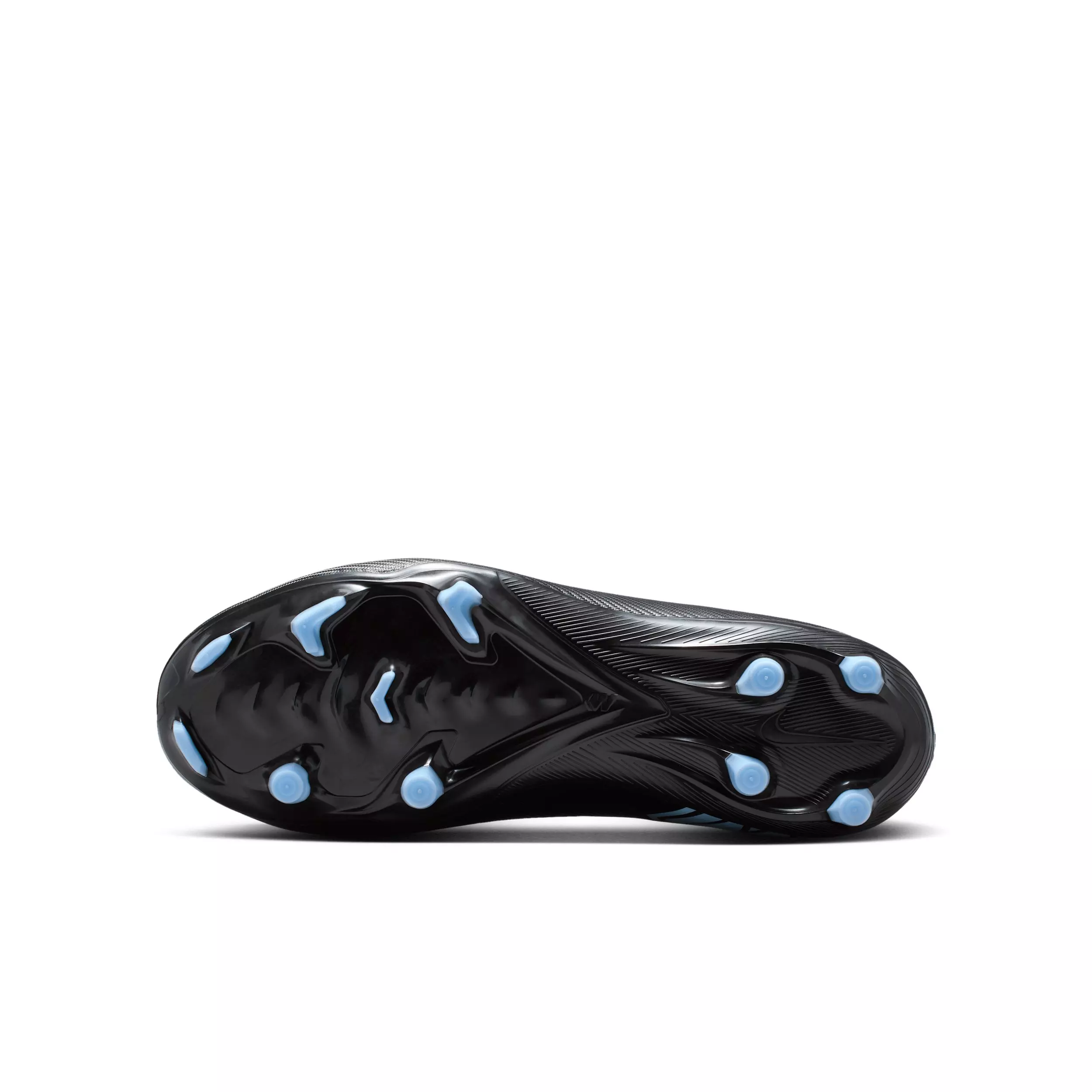 Nike Jr. Mercurial Vapor 16 Academy FG "Black/Ice Blue" Grade School Kids' Soccer Cleat - BLACK/BLUE