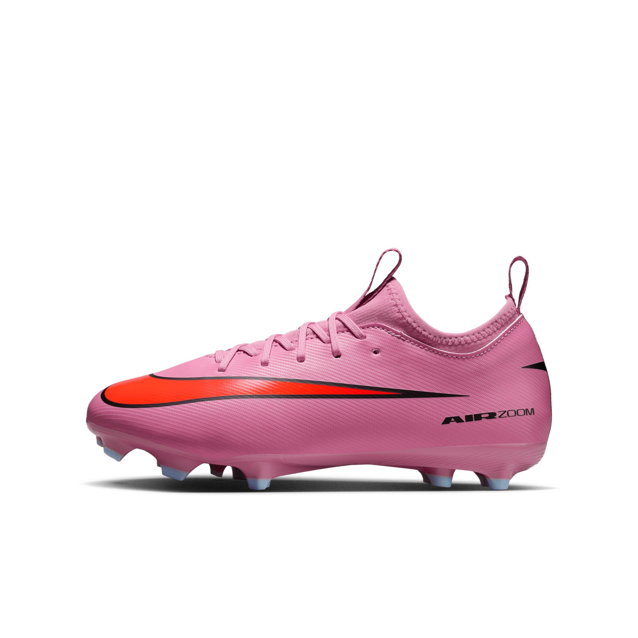 Nike Jr. Mercurial Vapor 16 Academy FG Grade School Kids' "Flamingo/Crimson/Black" Soccer Cleat