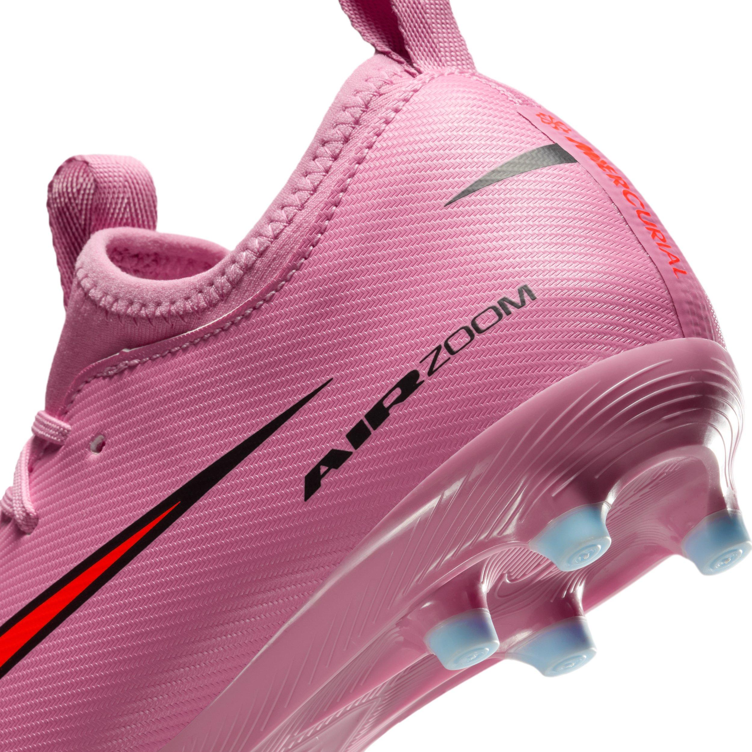 Nike Jr. Mercurial Vapor 16 Academy FG Grade School Kids' "Flamingo/Crimson/Black" Soccer Cleat