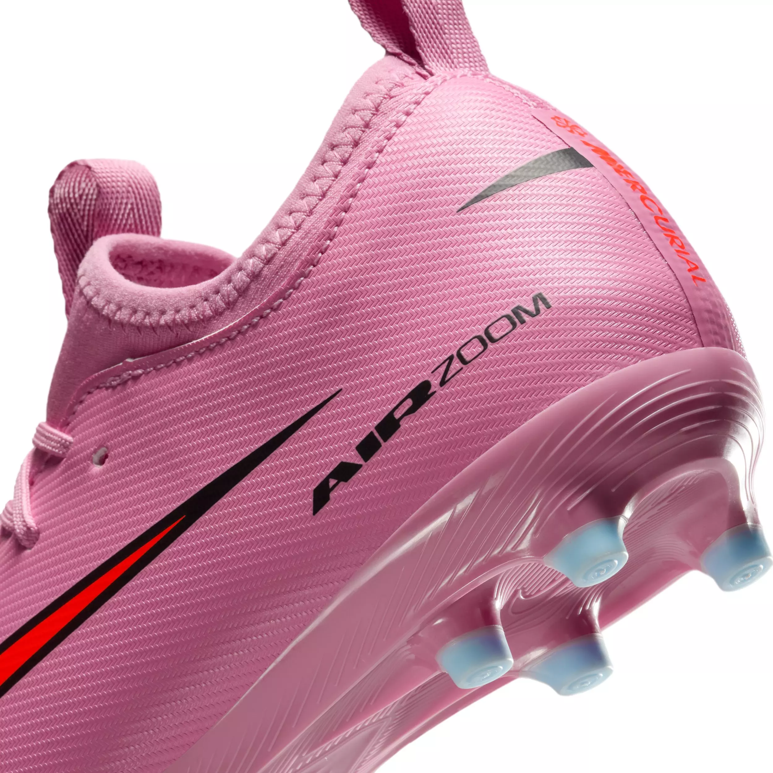 Nike Jr. Mercurial Vapor 16 Academy FG "Flamingo/Crimson/Black" Grade School Kids' Soccer Cleat - FLAMINGO/CRIMSON/BLACK