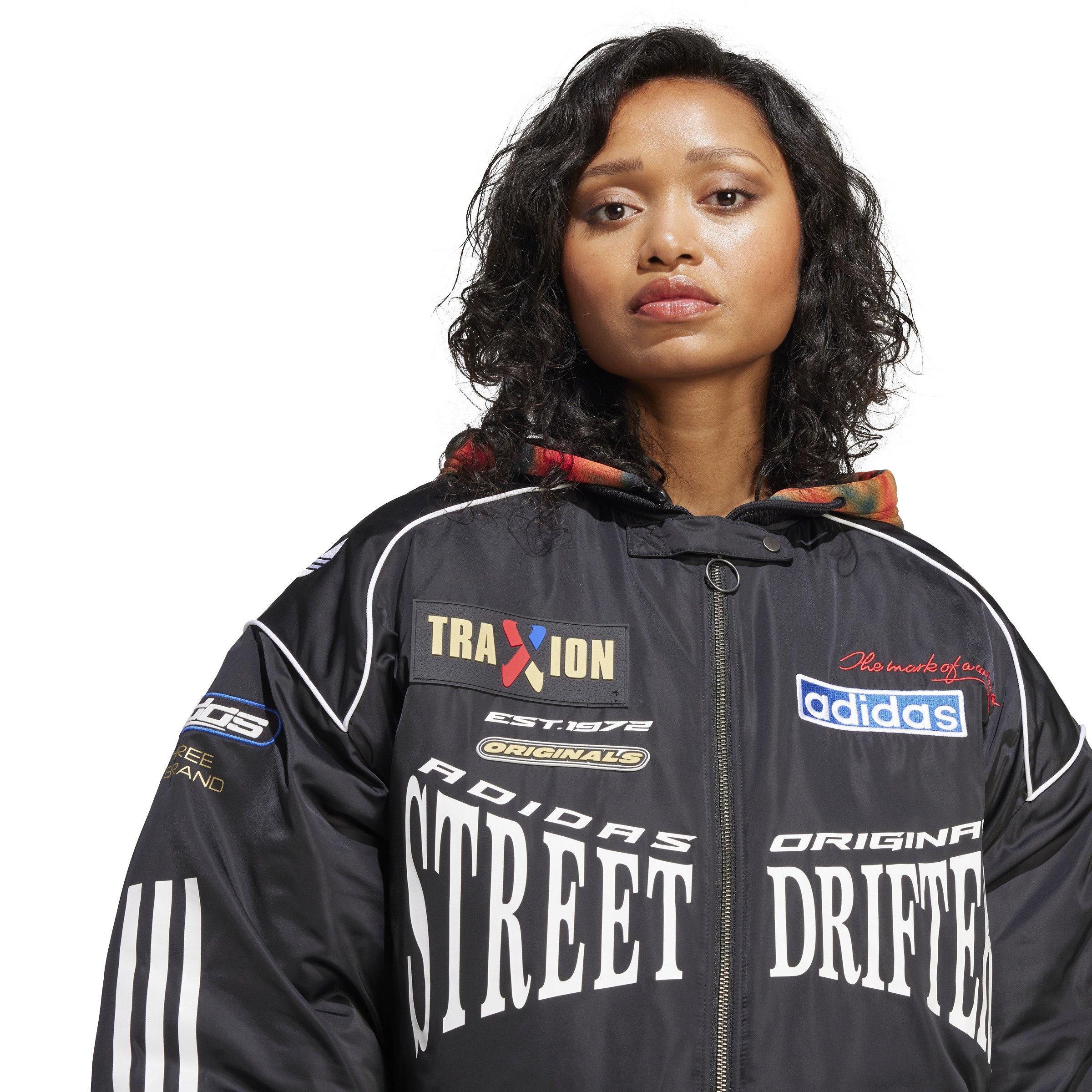 adidas Originals Rasant Moto Women's Black Bomber Jacket