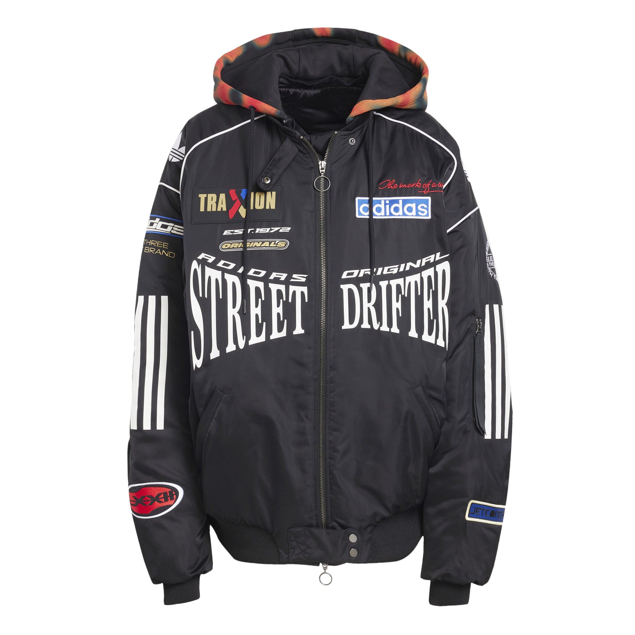 adidas Originals Rasant Moto Women's Black Bomber Jacket