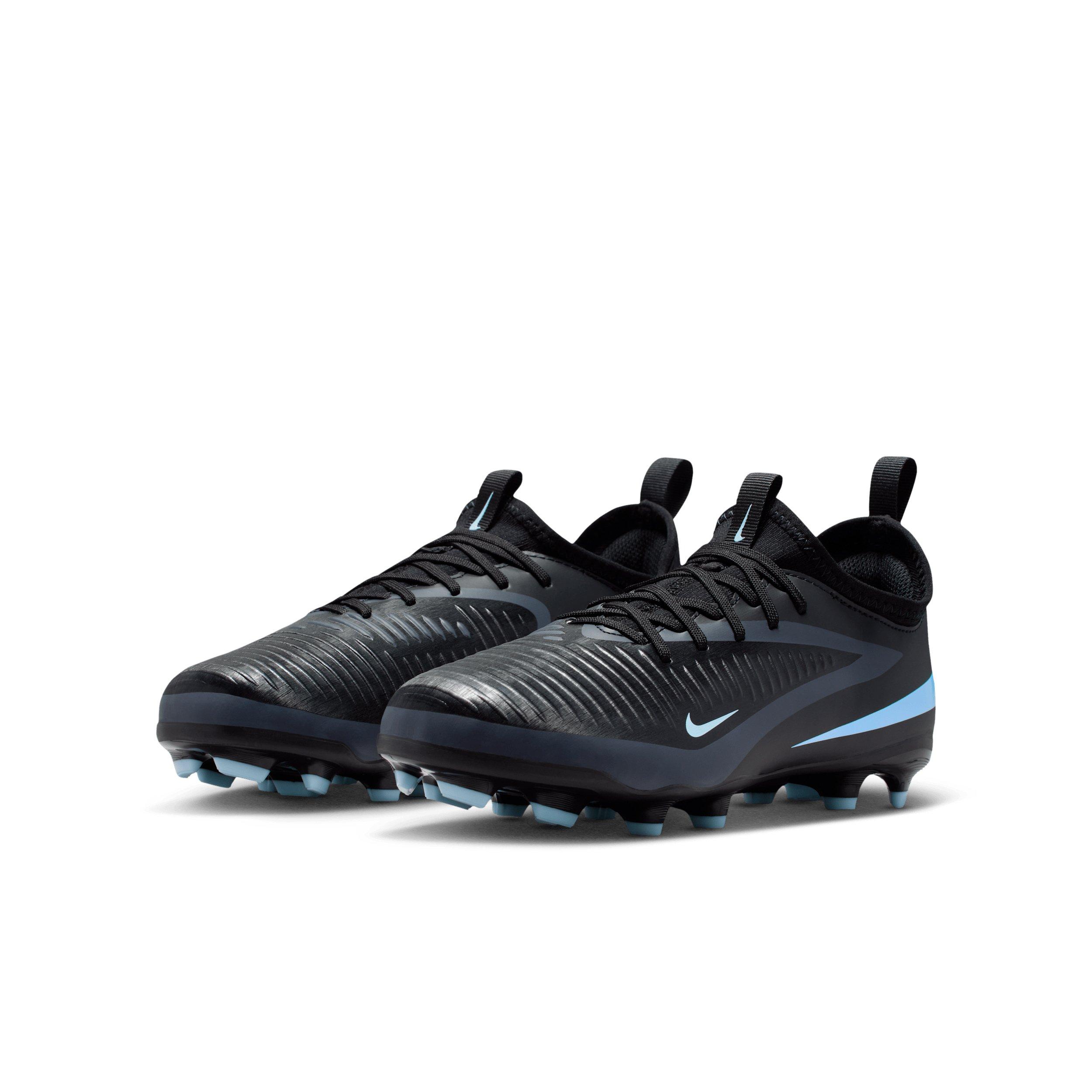 Nike Jr. Phantom 6 Low Academy MG Grade School Kids' "Black/Black" Soccer Cleat