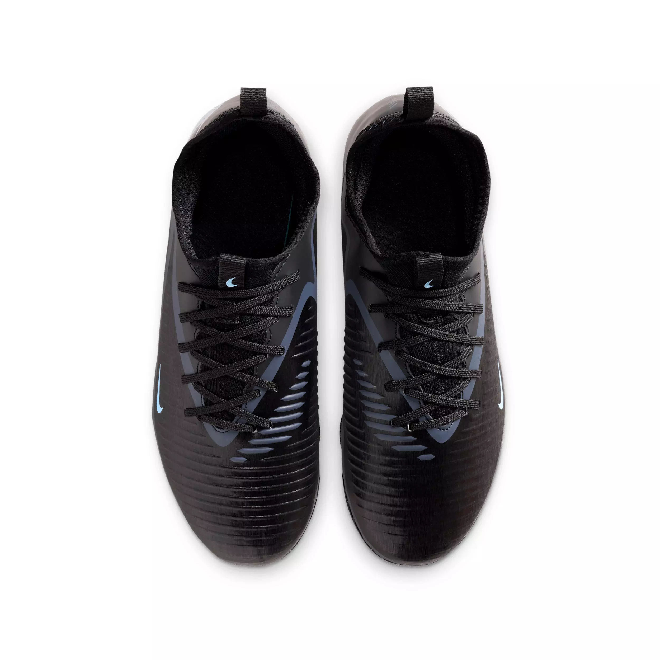 Nike Jr. Phantom 6 Low Academy MG "Black/Black" Grade School Kids' Soccer Cleat - BLACK/BLACK