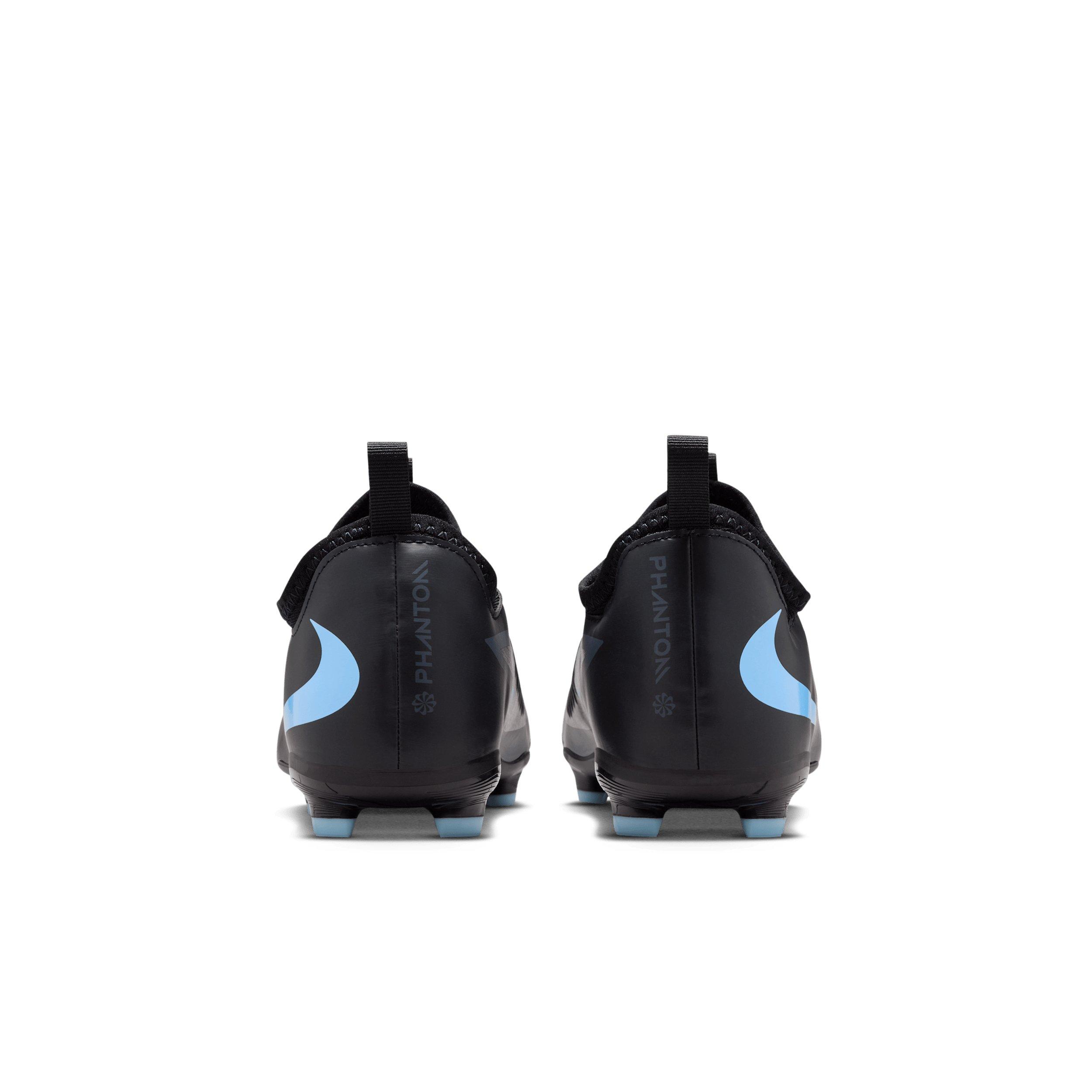 Nike Jr. Phantom 6 Low Academy MG Grade School Kids' "Black/Black" Soccer Cleat