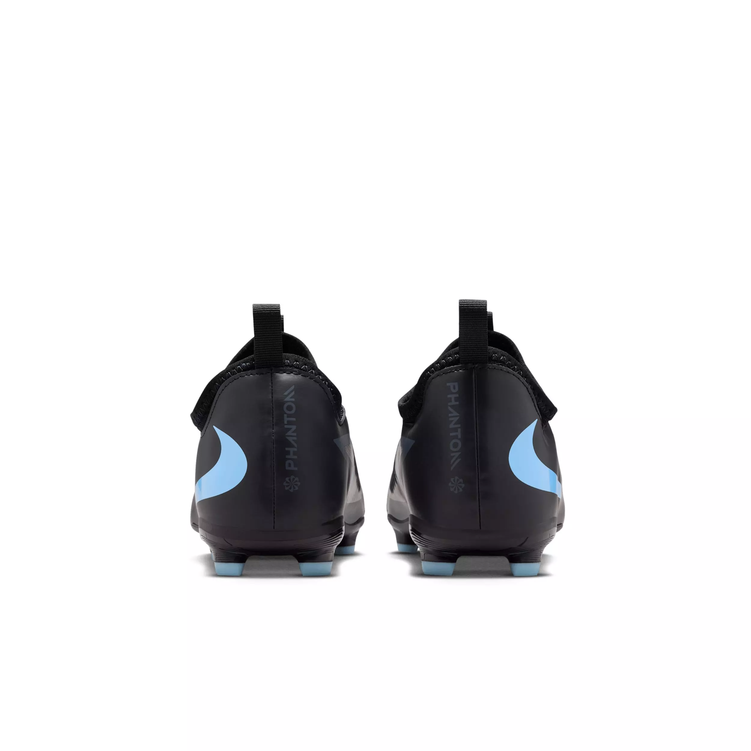 Nike Jr. Phantom 6 Low Academy MG "Black/Black" Grade School Kids' Soccer Cleat - BLACK/BLACK