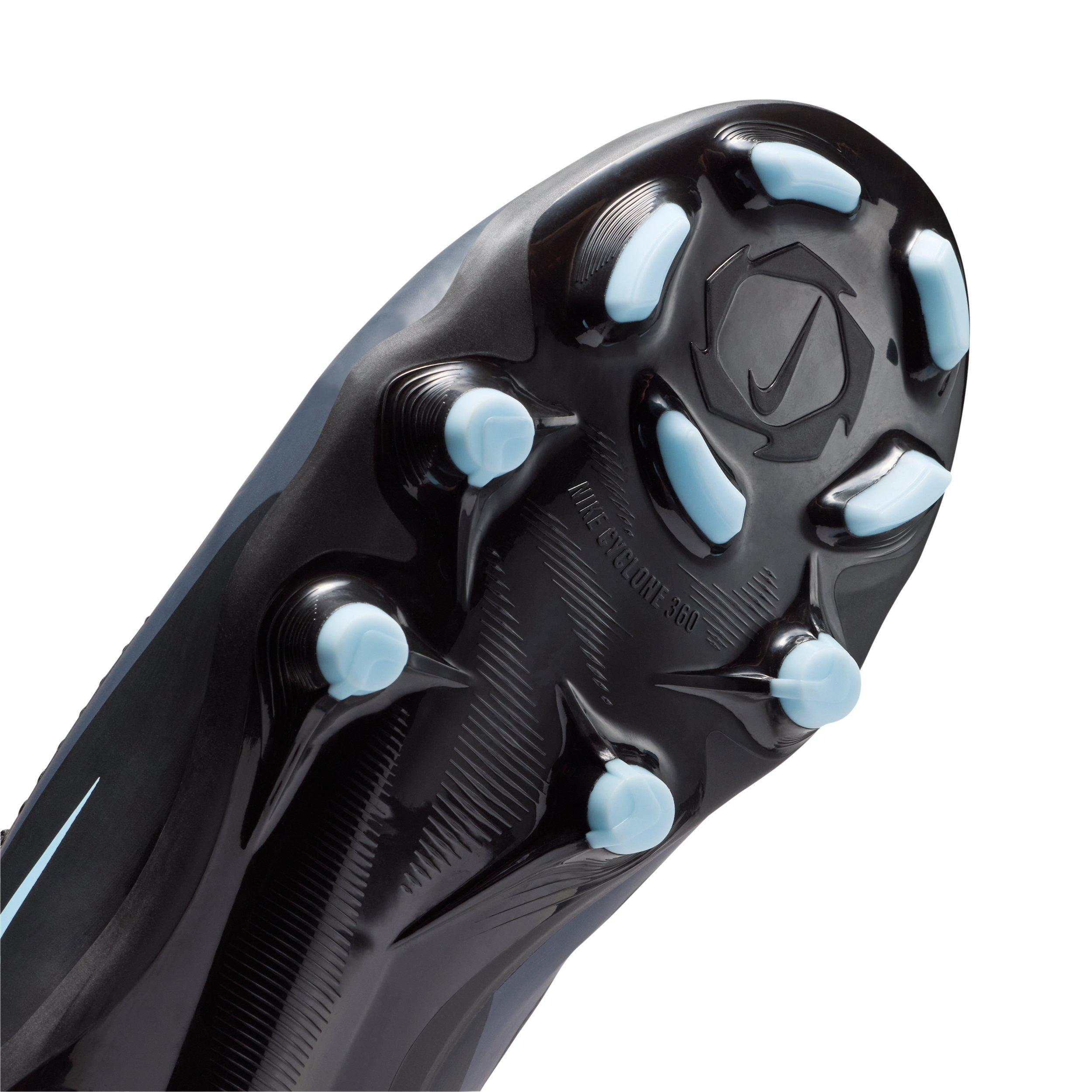 Nike Jr. Phantom 6 Low Academy MG Grade School Kids' "Black/Black" Soccer Cleat