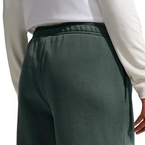 Nike Women's Studio Fleece Med-Weight Mid Rise Wide-Leg Pants - Camo Green - CAMO GREEN