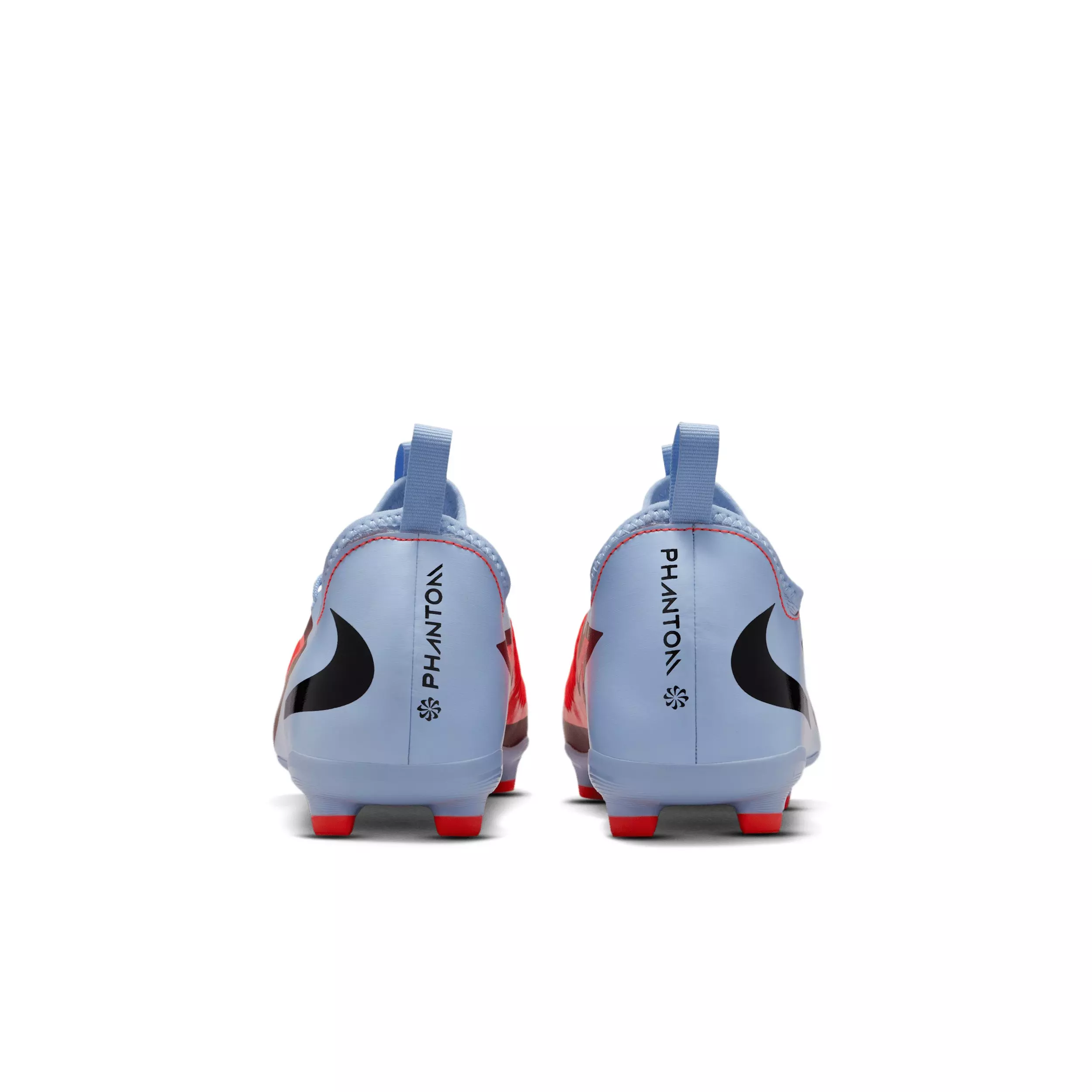 Nike Jr. Phantom 6 Low Academy MG "Royal Tint/Black/Bright Crimson" Grade School Kids' Soccer Cleat - ROYAL/BLACK/CRIMSON