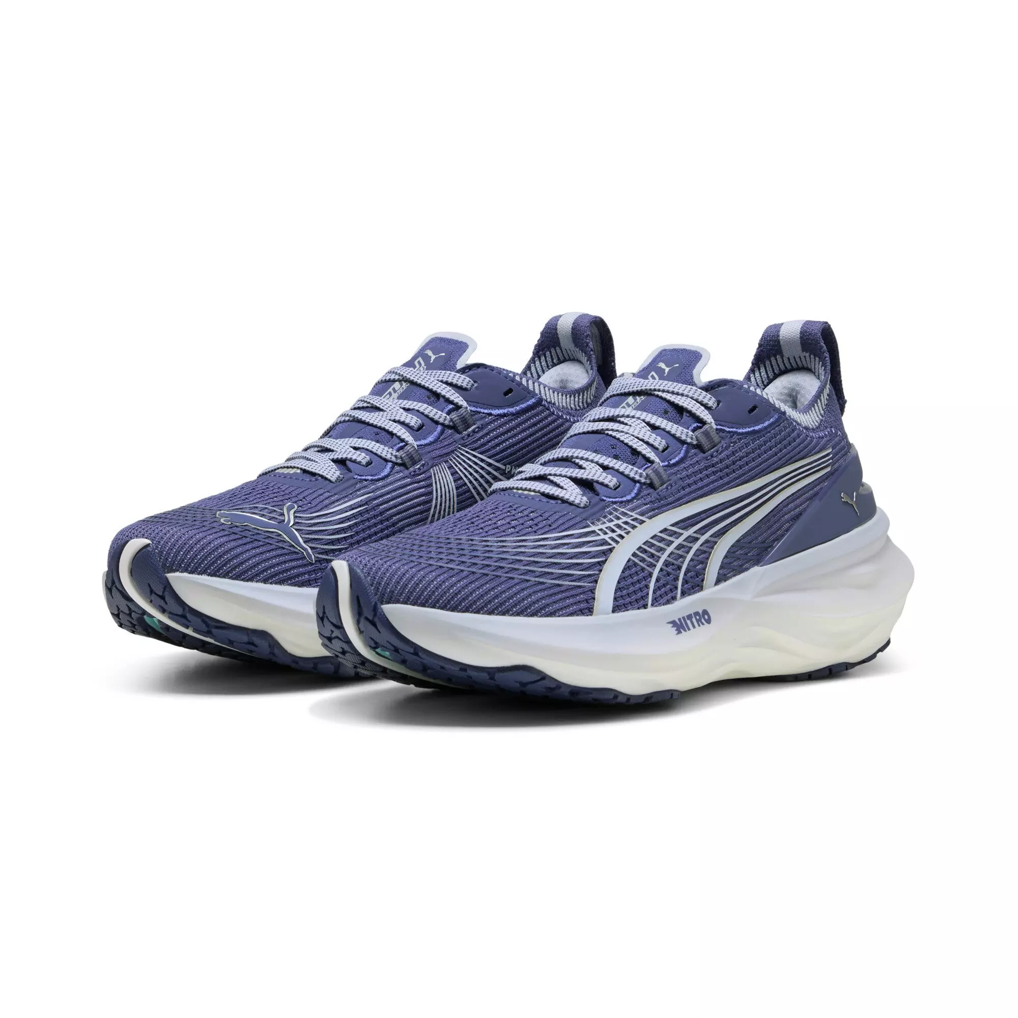 PUMA ForeverRUN NITRO 2 "Purple/Silver" Women's Running Shoe - PURPLE/SILVER