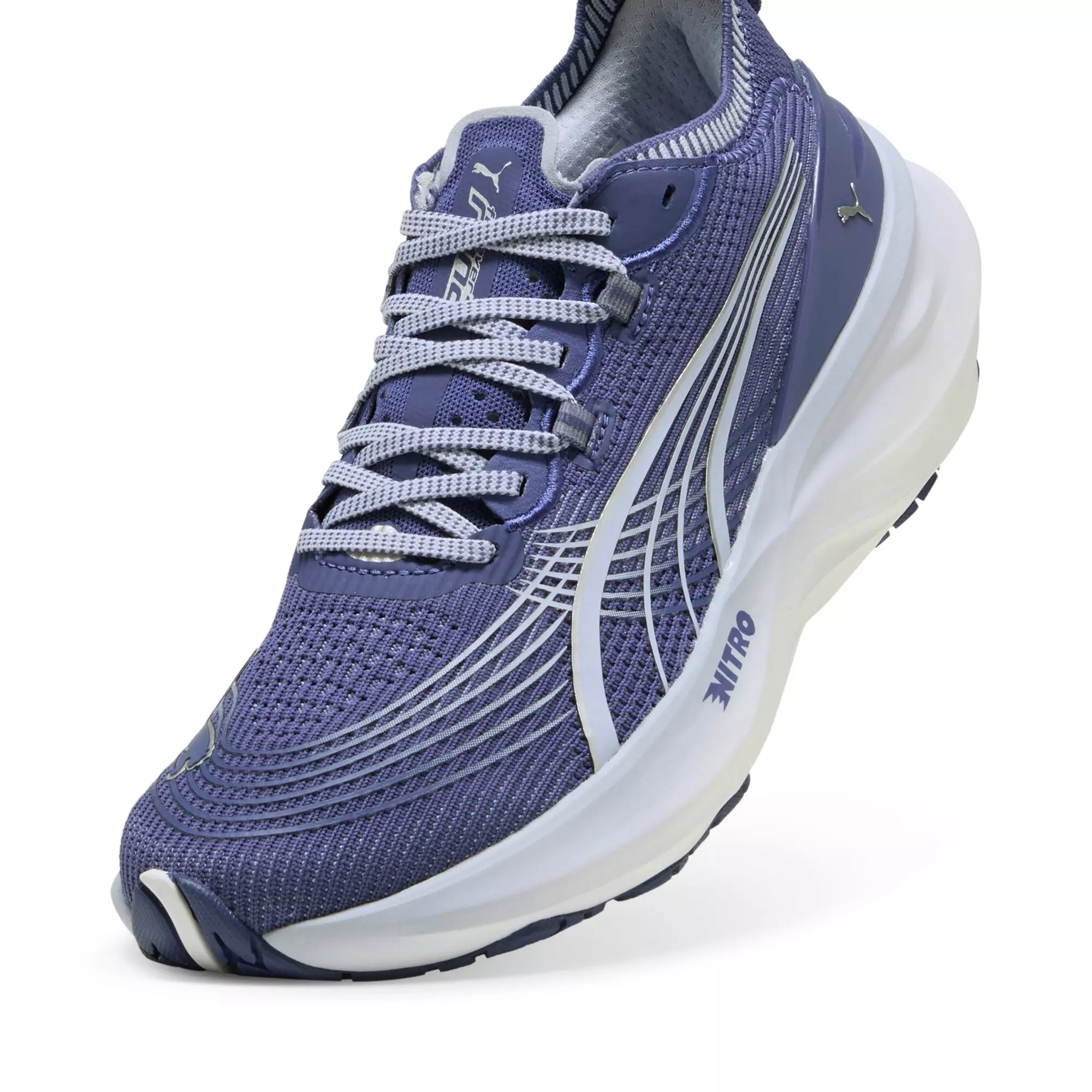 PUMA ForeverRUN NITRO 2 "Purple/Silver" Women's Running Shoe - PURPLE/SILVER