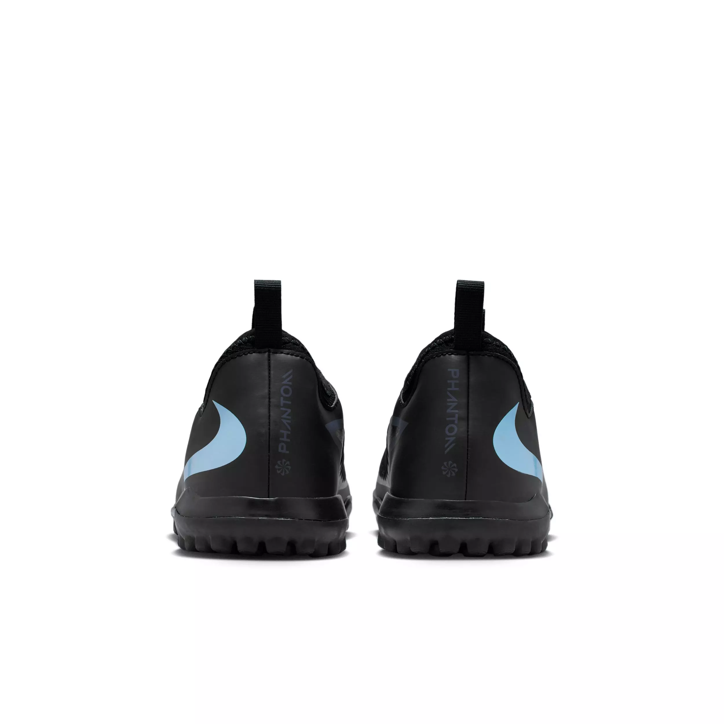 Nike Jr. Phantom 6 Low Academy Turf "Black/Black" Grade School Kids' Soccer Shoe - BLACK/BLACK