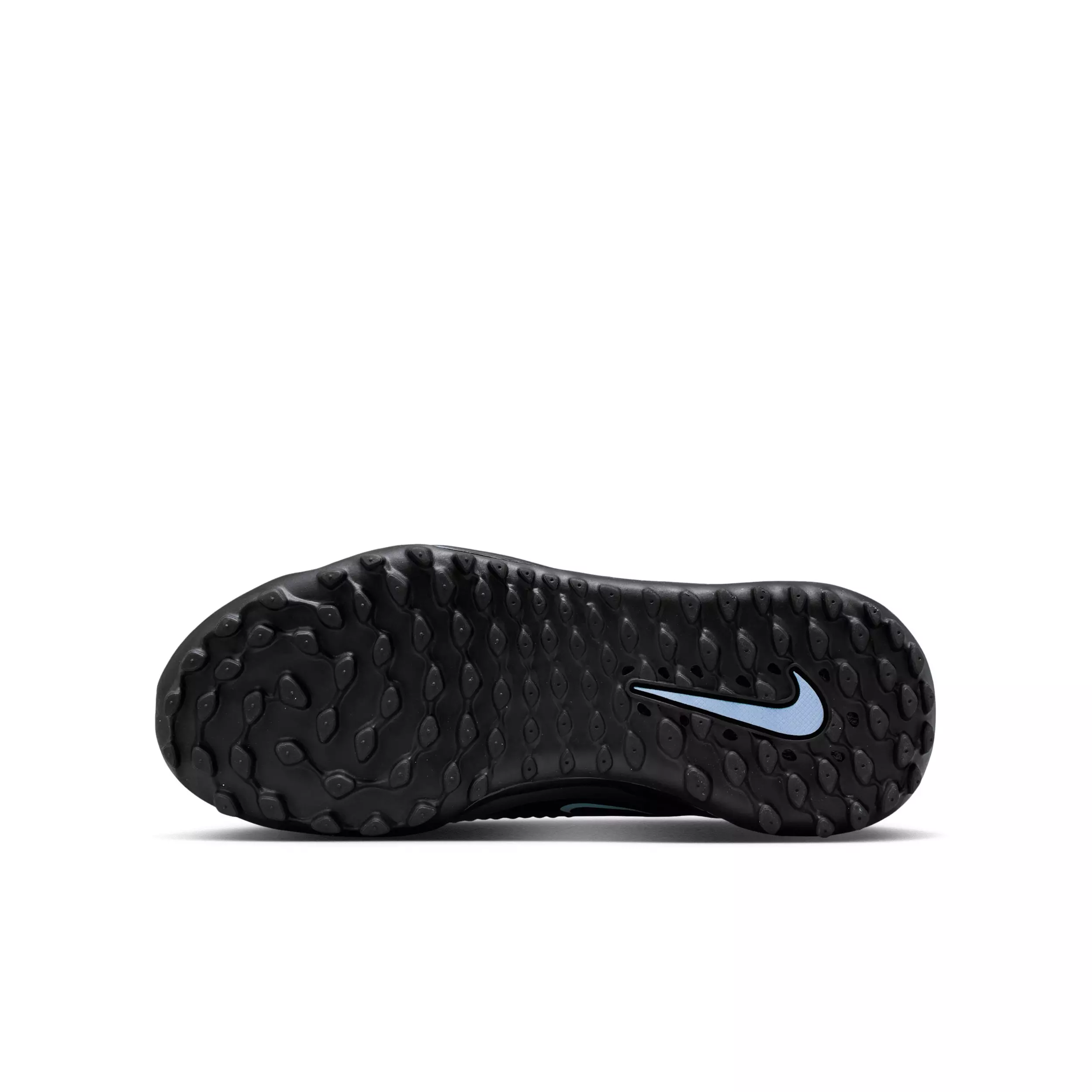 Nike Jr. Phantom 6 Low Academy Turf "Black/Black" Grade School Kids' Soccer Shoe - BLACK/BLACK