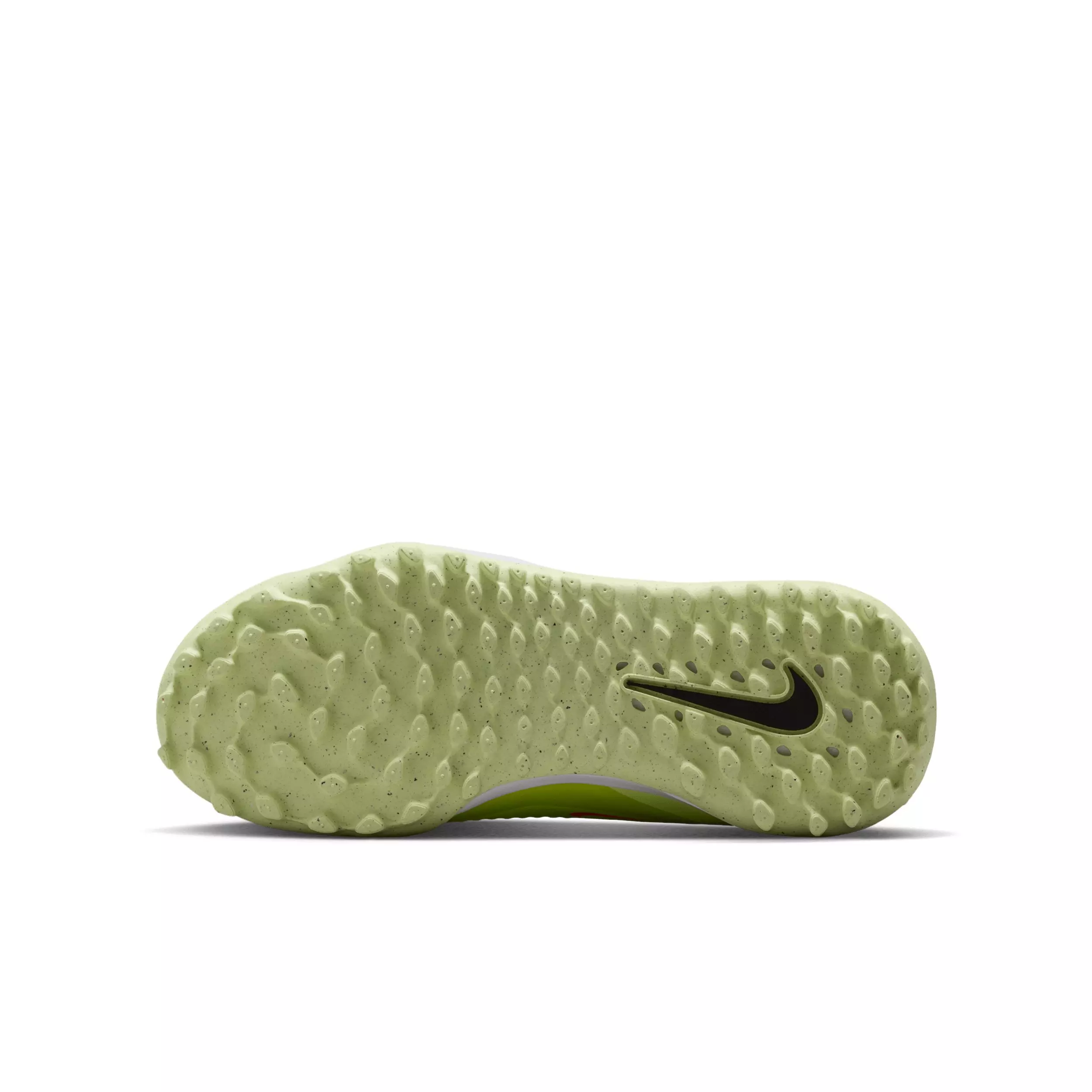 Nike Jr. Phantom 6 Low Academy Turf "Hyper Crimson/Life Lime/Black" Grade School Kids' Soccer Shoe - CRIMSON/LIME/BLACK