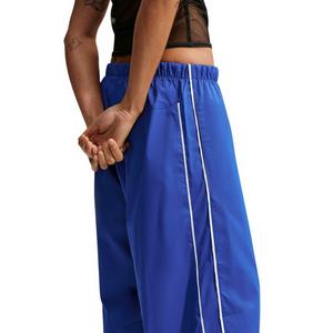 Nike Women's Sportswear Loose Mid-Rise Barrel Pants - Royal - ROYAL/WHITE