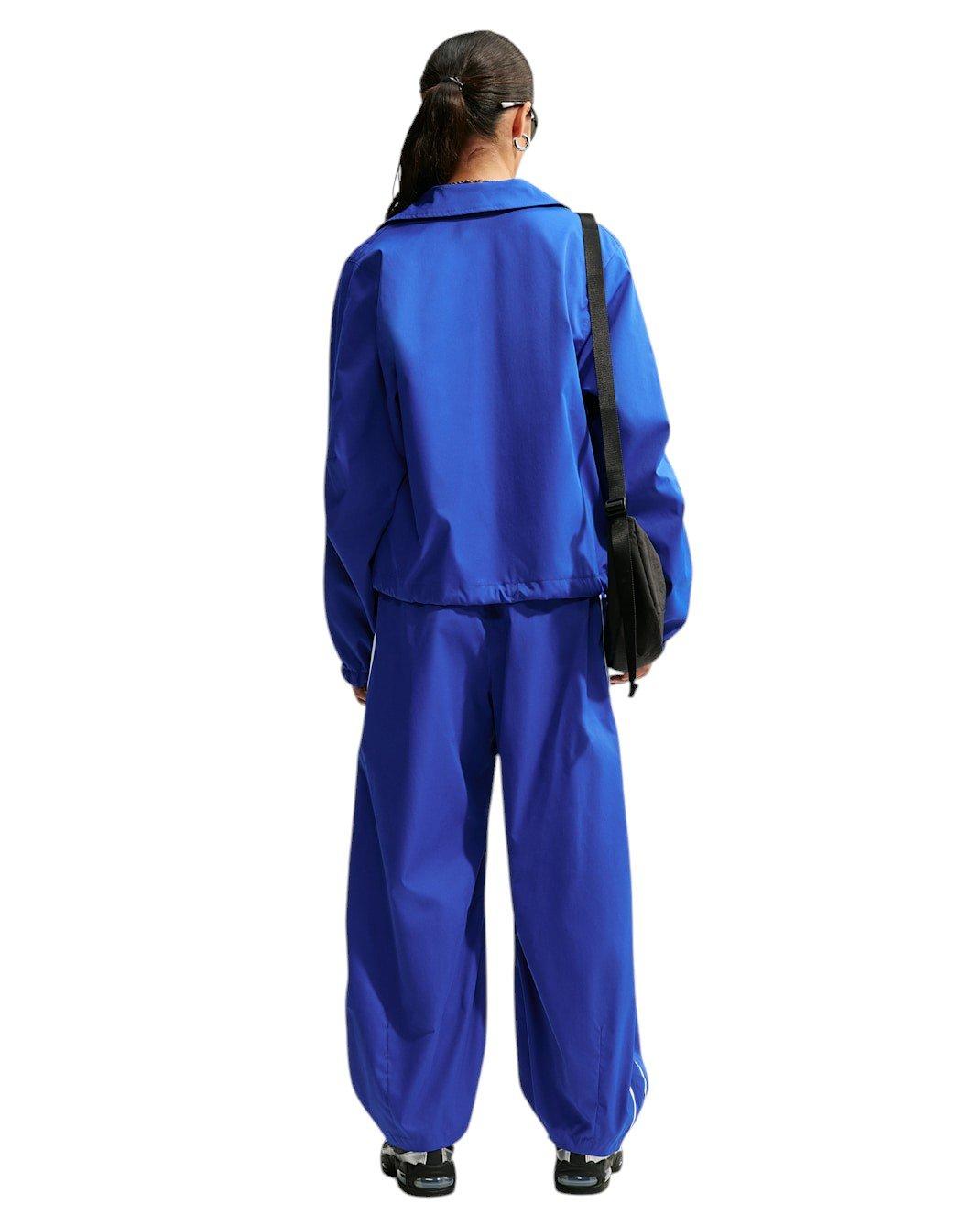 Nike Women's Sportswear Loose Mid-Rise Barrel Pants - Royal - ROYAL/WHITE