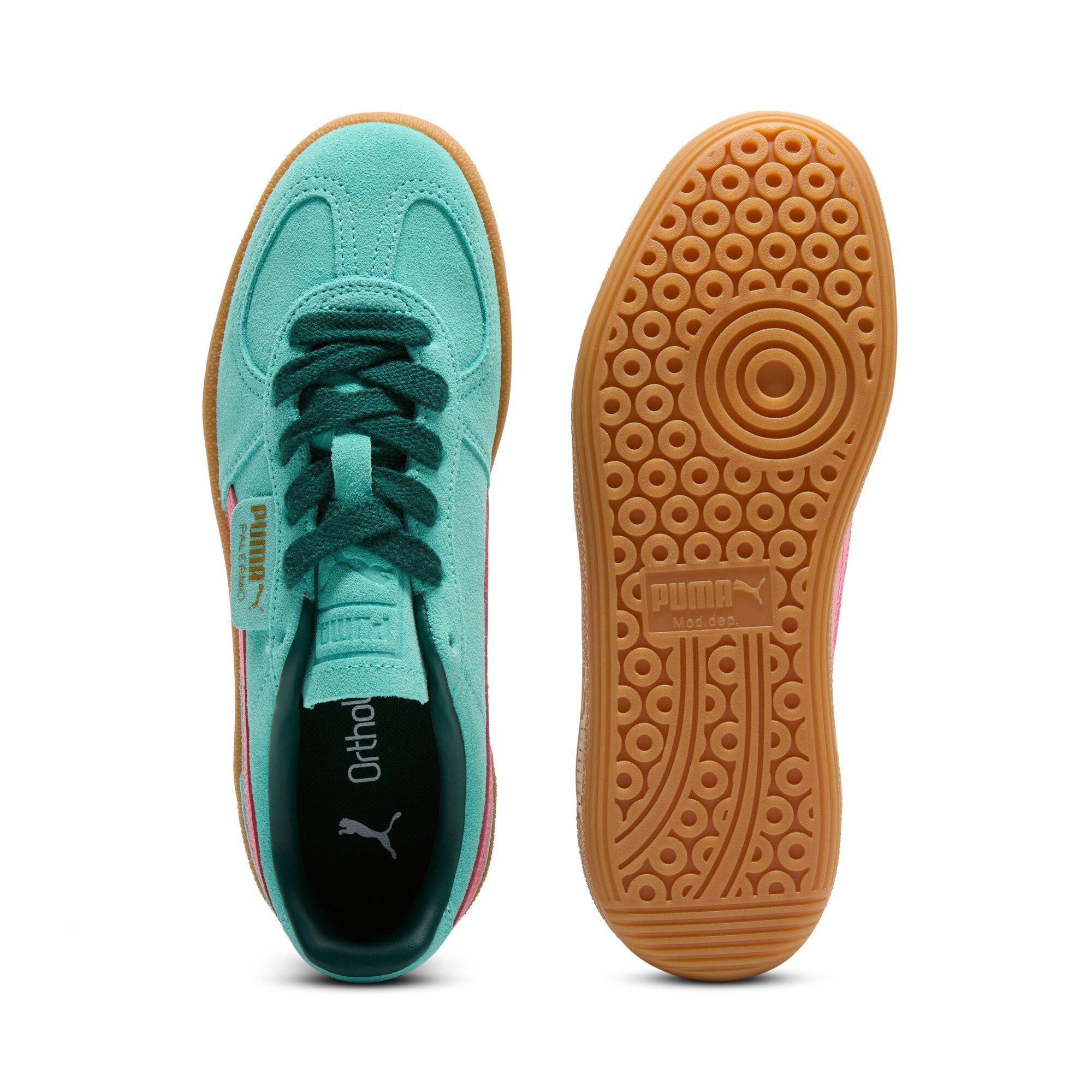 PUMA Palermo "Teal/Pink/Gum" Women's Shoe - TEAL/PINK/GUM Thumbnail View 4