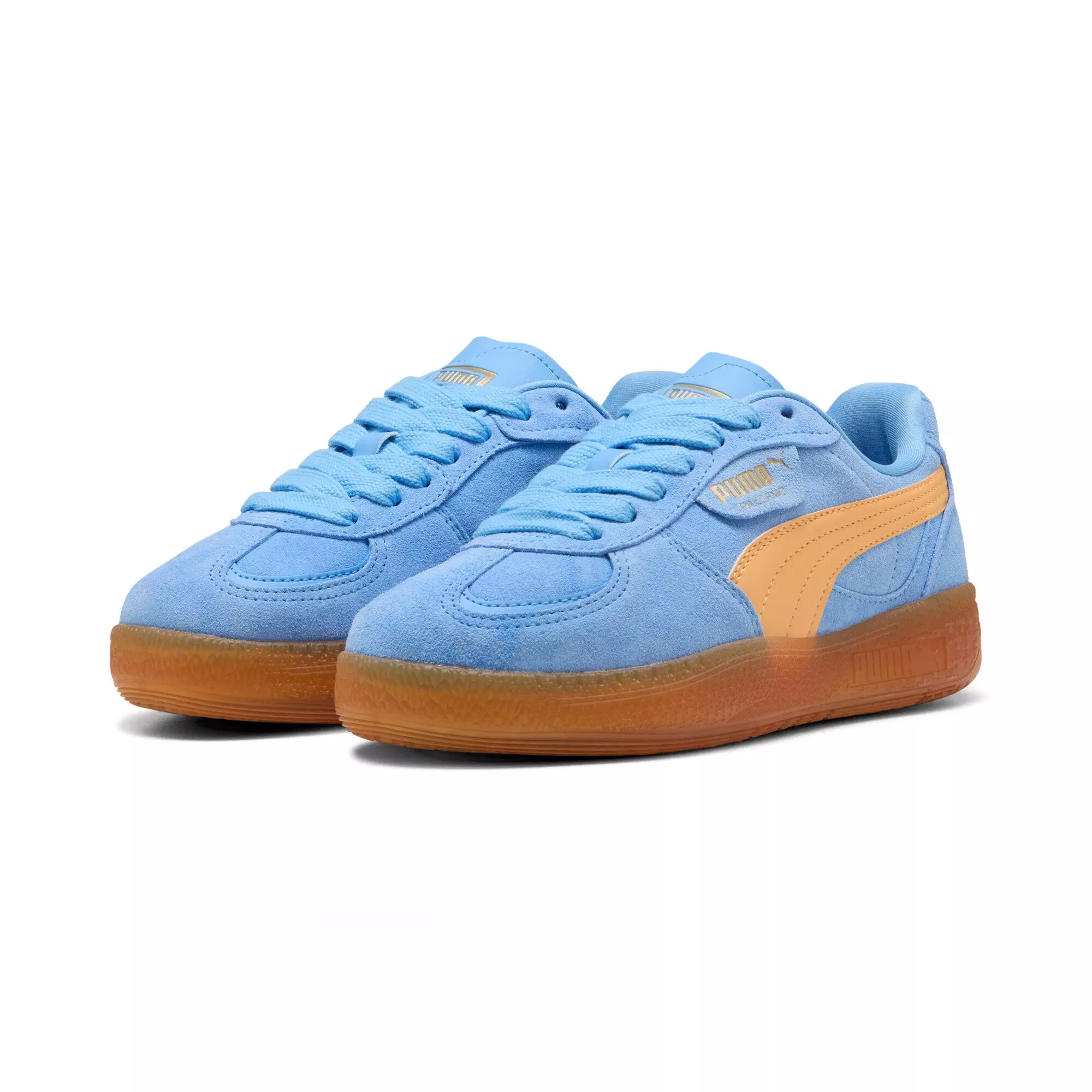 PUMA Palermo Moda Xtra "Blue/Orange/Gum" Women's Shoe - BLUE/ORANGE/GUM