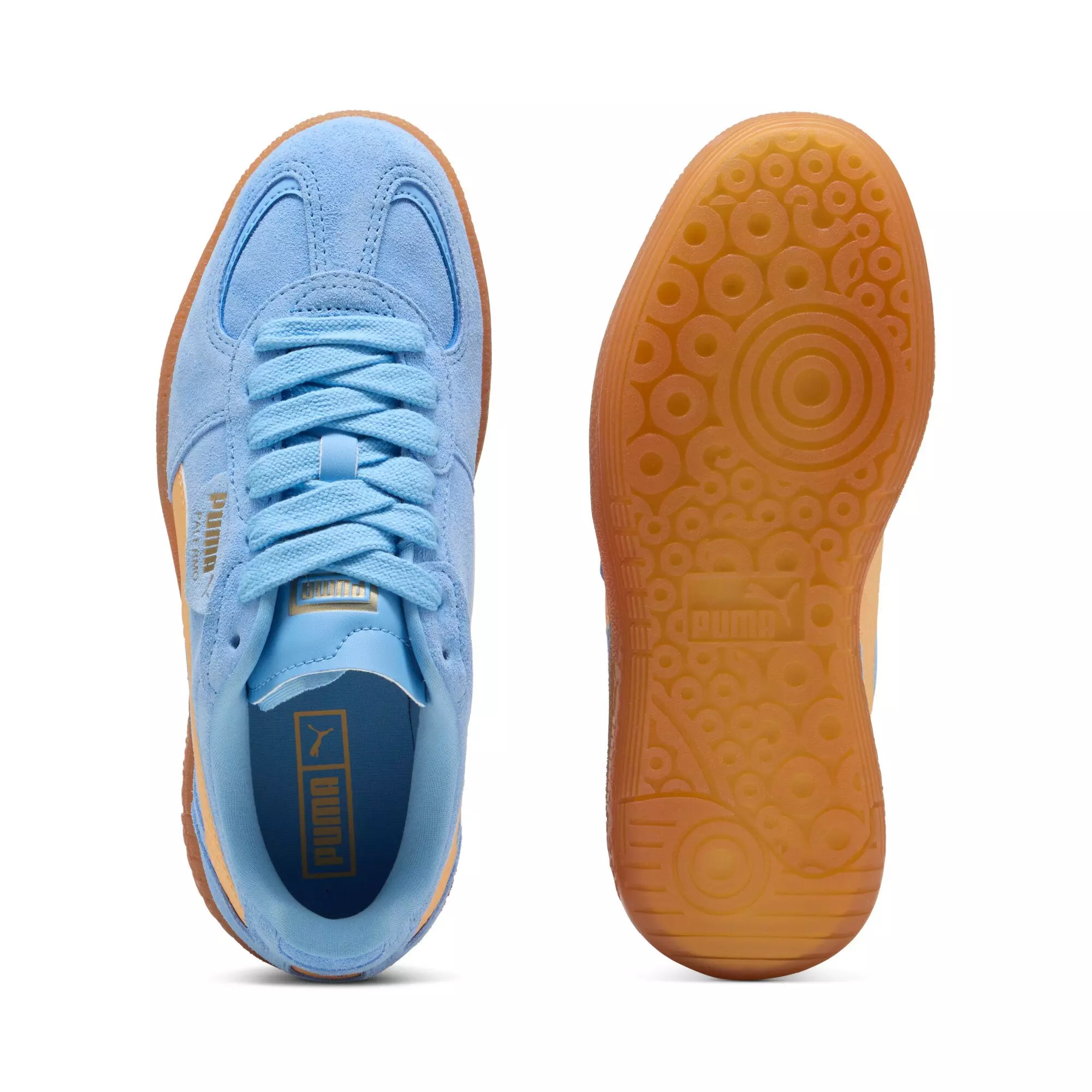 PUMA Palermo Moda Xtra "Blue/Orange/Gum" Women's Shoe - BLUE/ORANGE/GUM