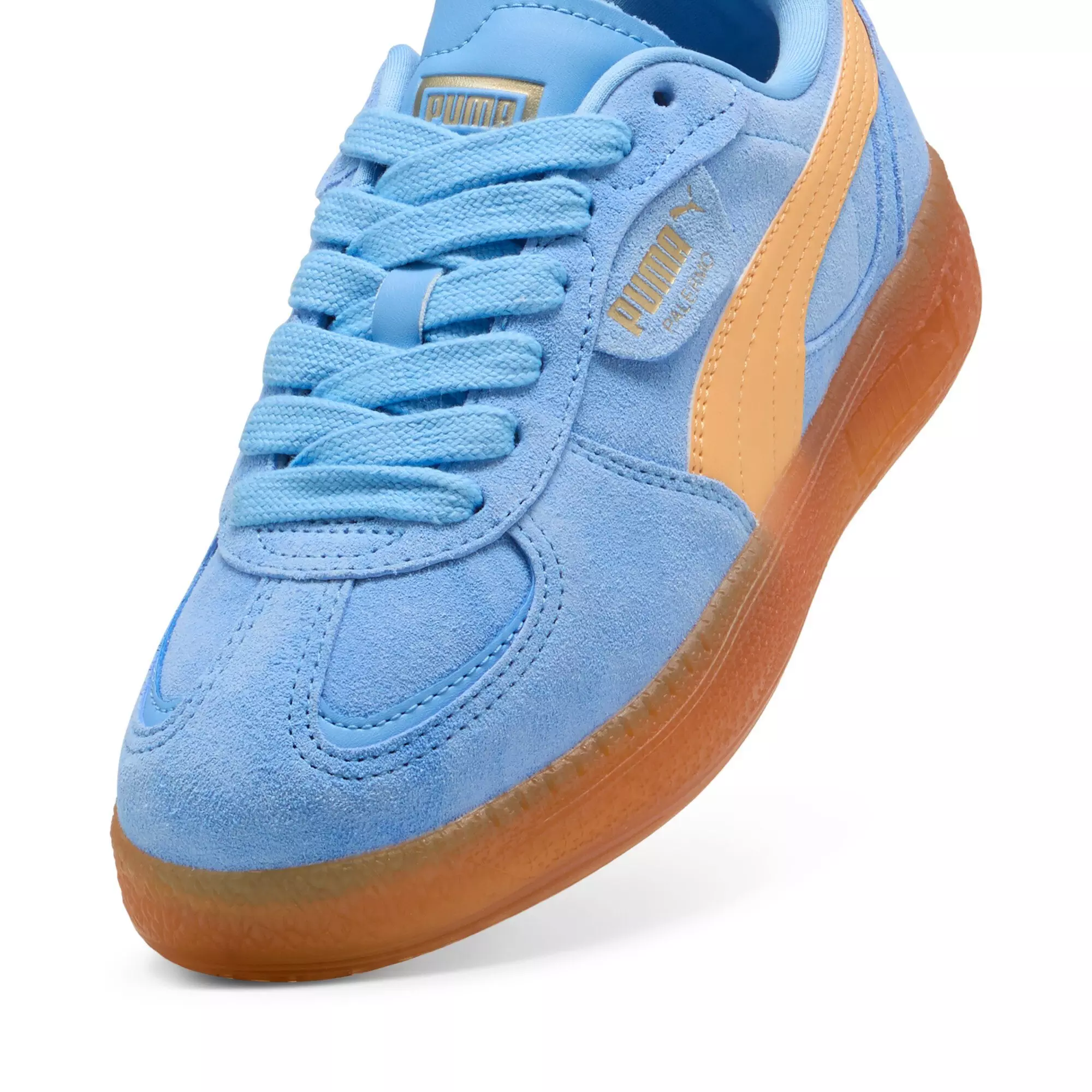 PUMA Palermo Moda Xtra "Blue/Orange/Gum" Women's Shoe - BLUE/ORANGE/GUM