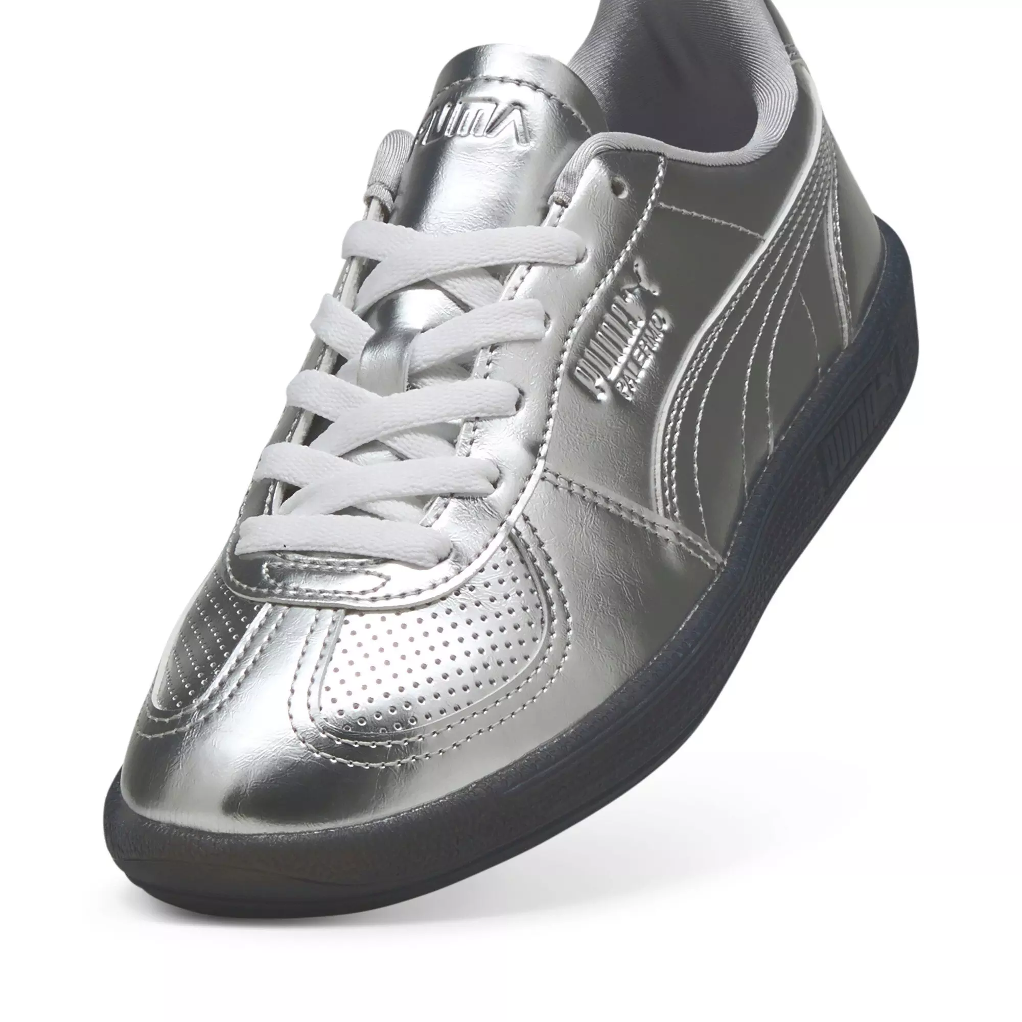 PUMA Palermo Astro Escape "PUMA Silver/PUMA Black" Women's Shoe - SILVER/BLACK