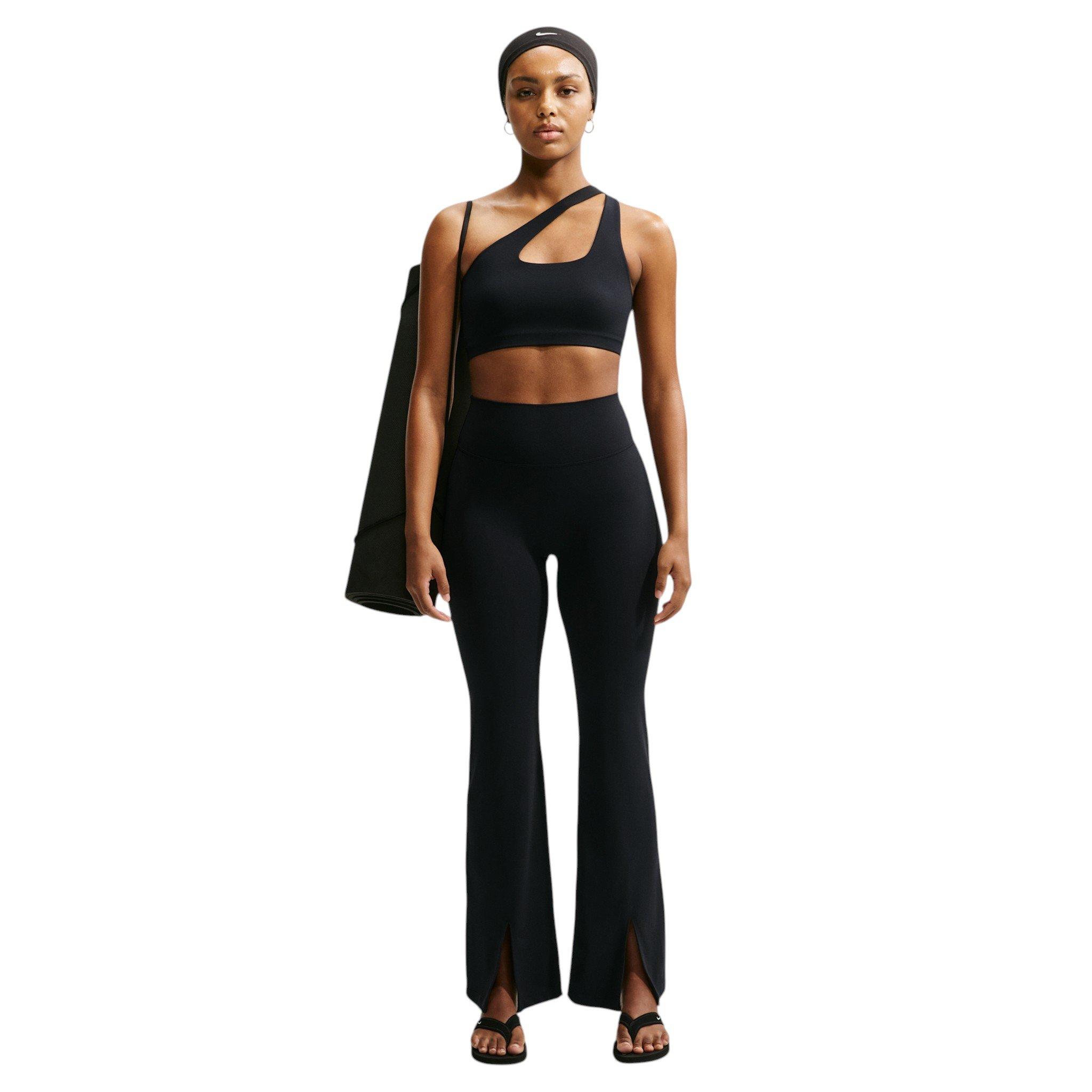 Nike Women's Zenvy High-Waisted Flared Leggings - Black - BLACK
